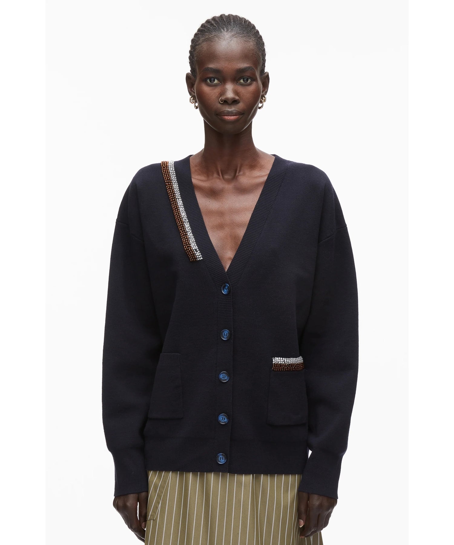 3.1 Phillip Lim(スリーワン フィリップリム)】 Beaded Embellishment