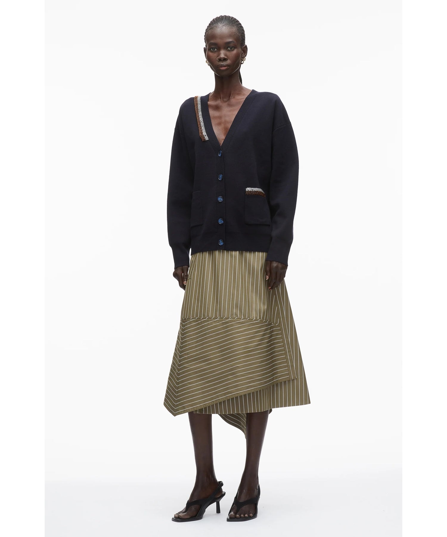 3.1 Phillip Lim(スリーワン フィリップリム)】 Beaded Embellishment