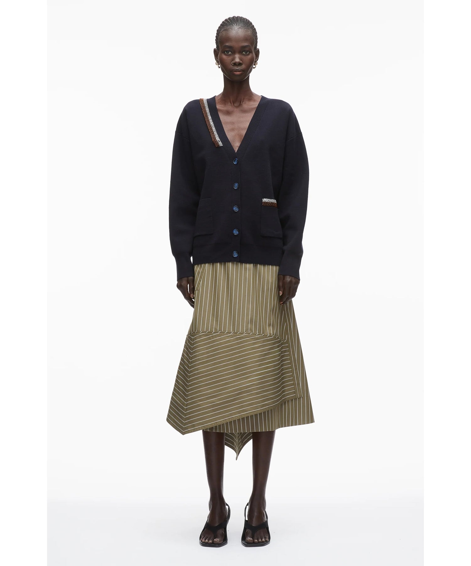 3.1 Phillip Lim(スリーワン フィリップリム)】 Beaded Embellishment