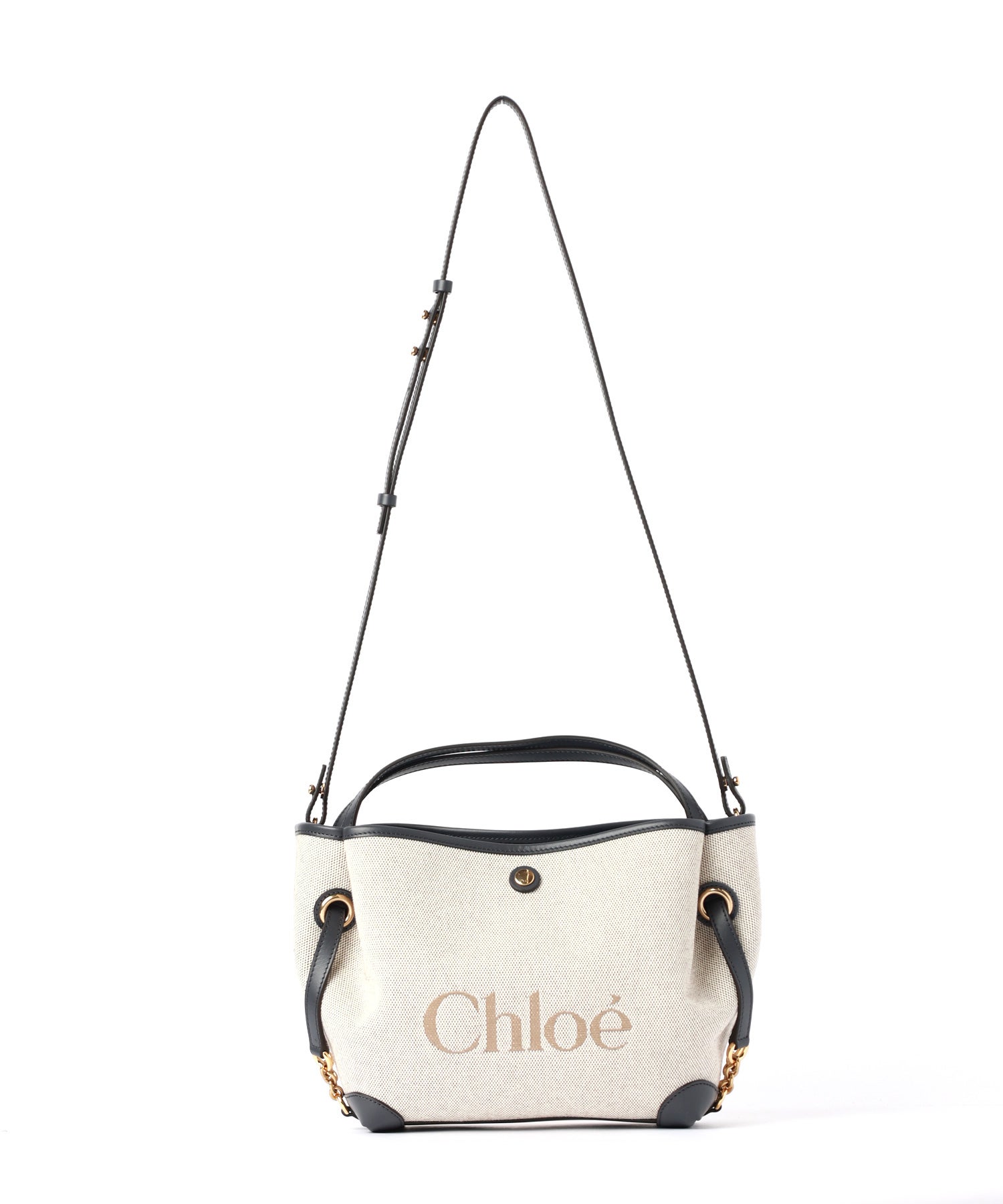 Chloe(クロエ)】 キャンバス製 CHLOE CLOVERスモールダブルキャリー
