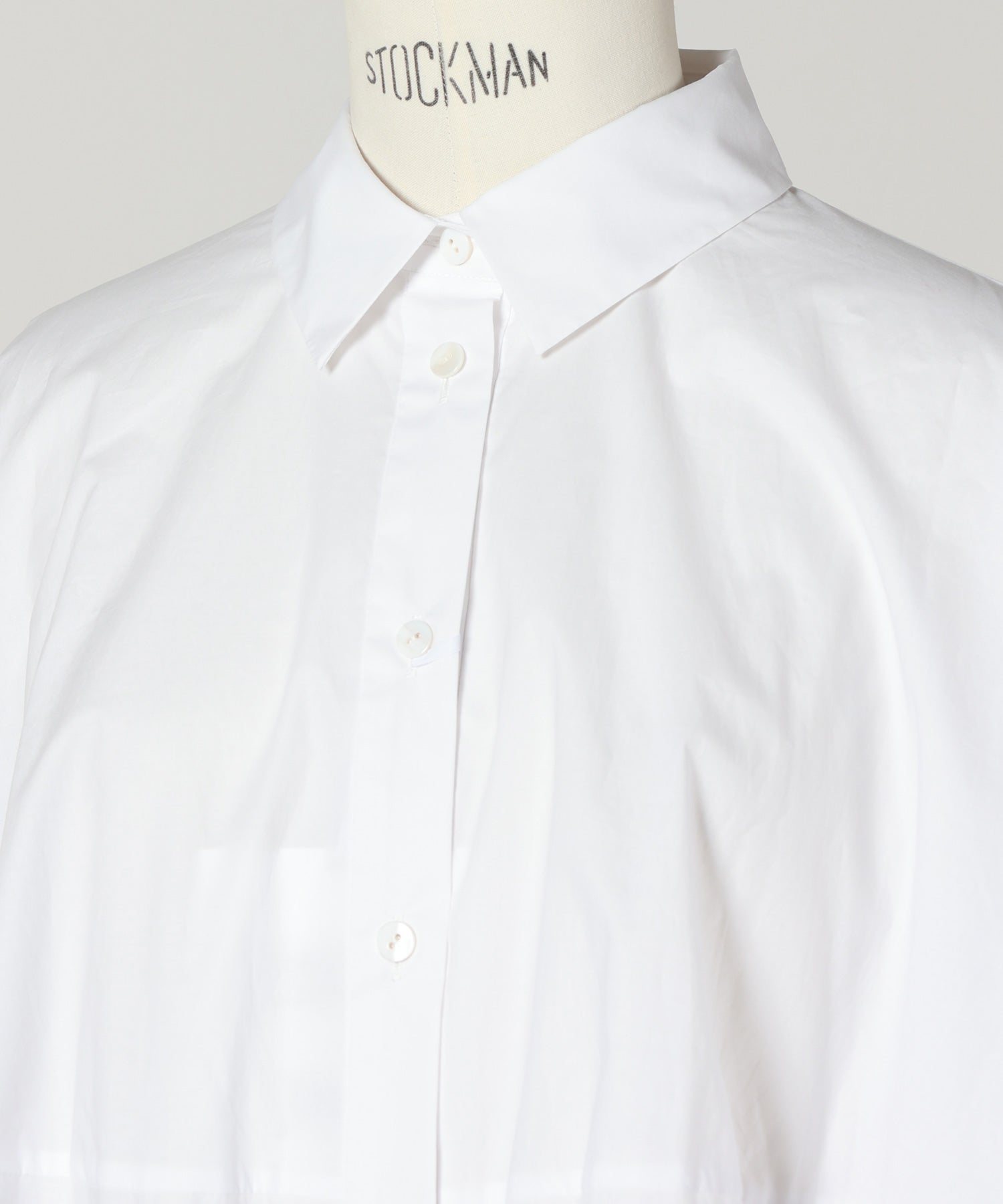 ENFOLD(エンフォルド)】 DRAPE HEXAGON SHIRT｜PARIGOT ONLINE（パリゴ