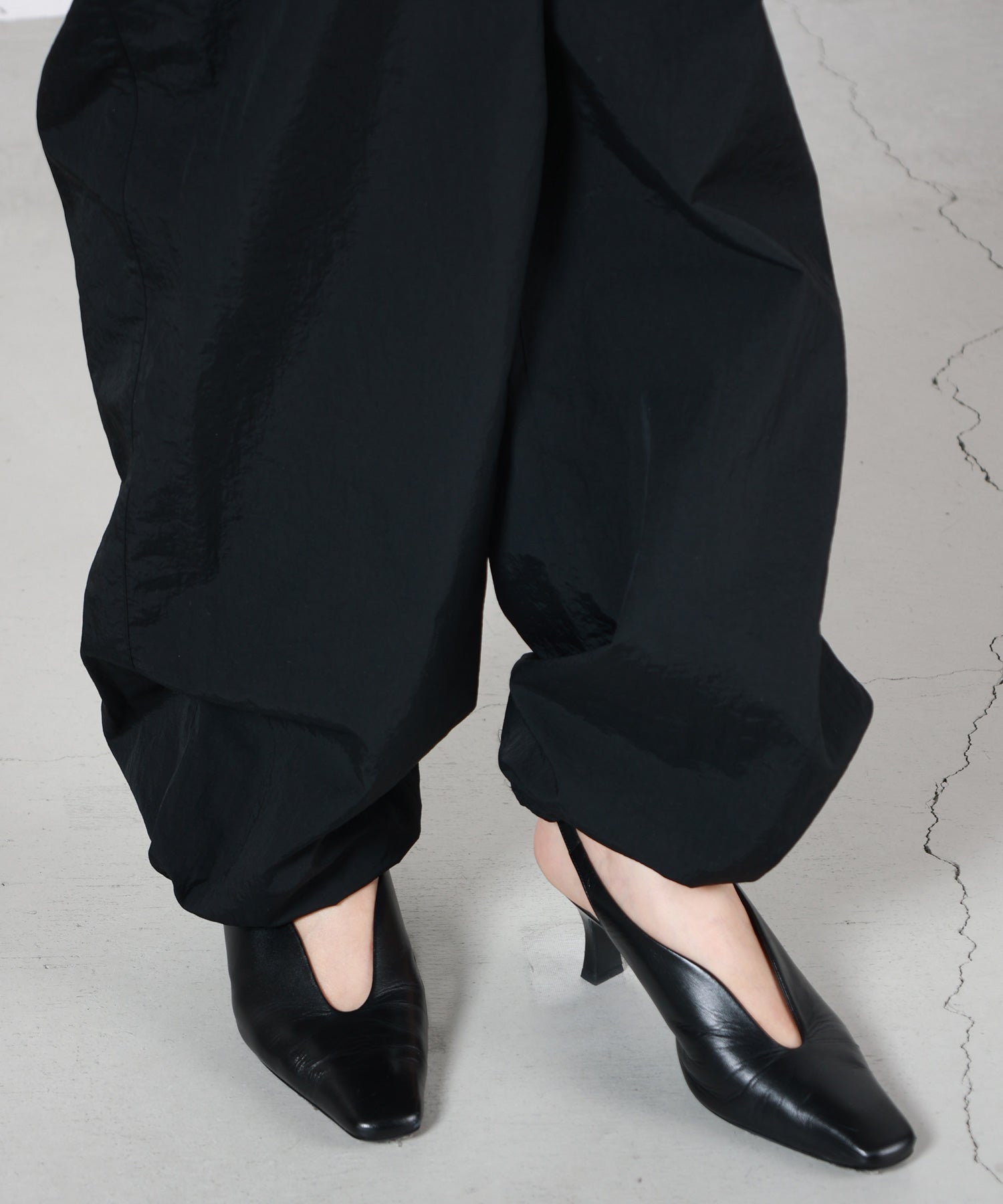 パンツ mame kurogouchi Mame Kurogouchi(マメ クロゴウチ)】 Nylon Typewriter Trousers