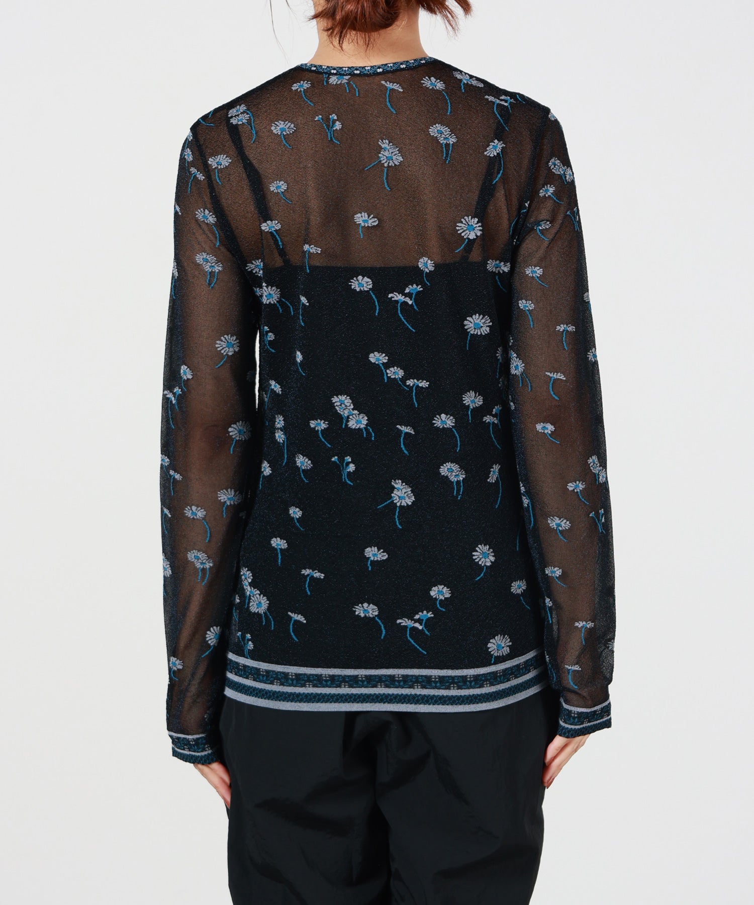 Mame Kurogouchi(マメ クロゴウチ)】 Floral Pattern Long Sleeve