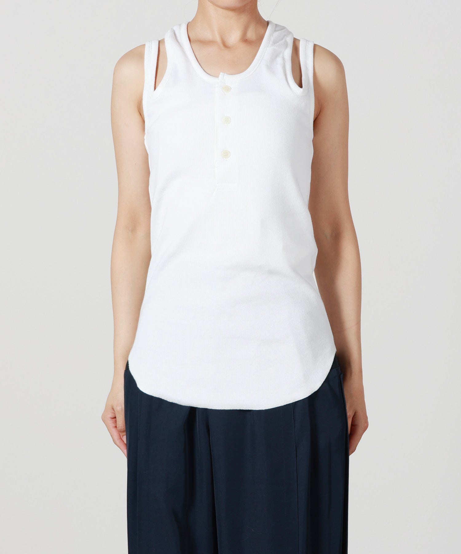 TOGA PULLA(トーガプルラ)】 RIB TANK TOP｜PARIGOT ONLINE（パリゴ