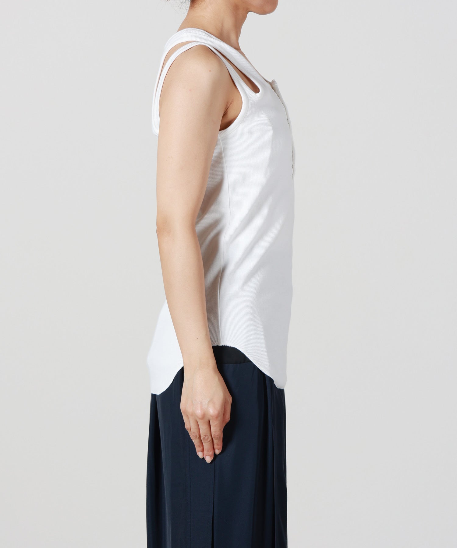 TOGA PULLA(トーガプルラ)】 RIB TANK TOP｜PARIGOT ONLINE（パリゴ