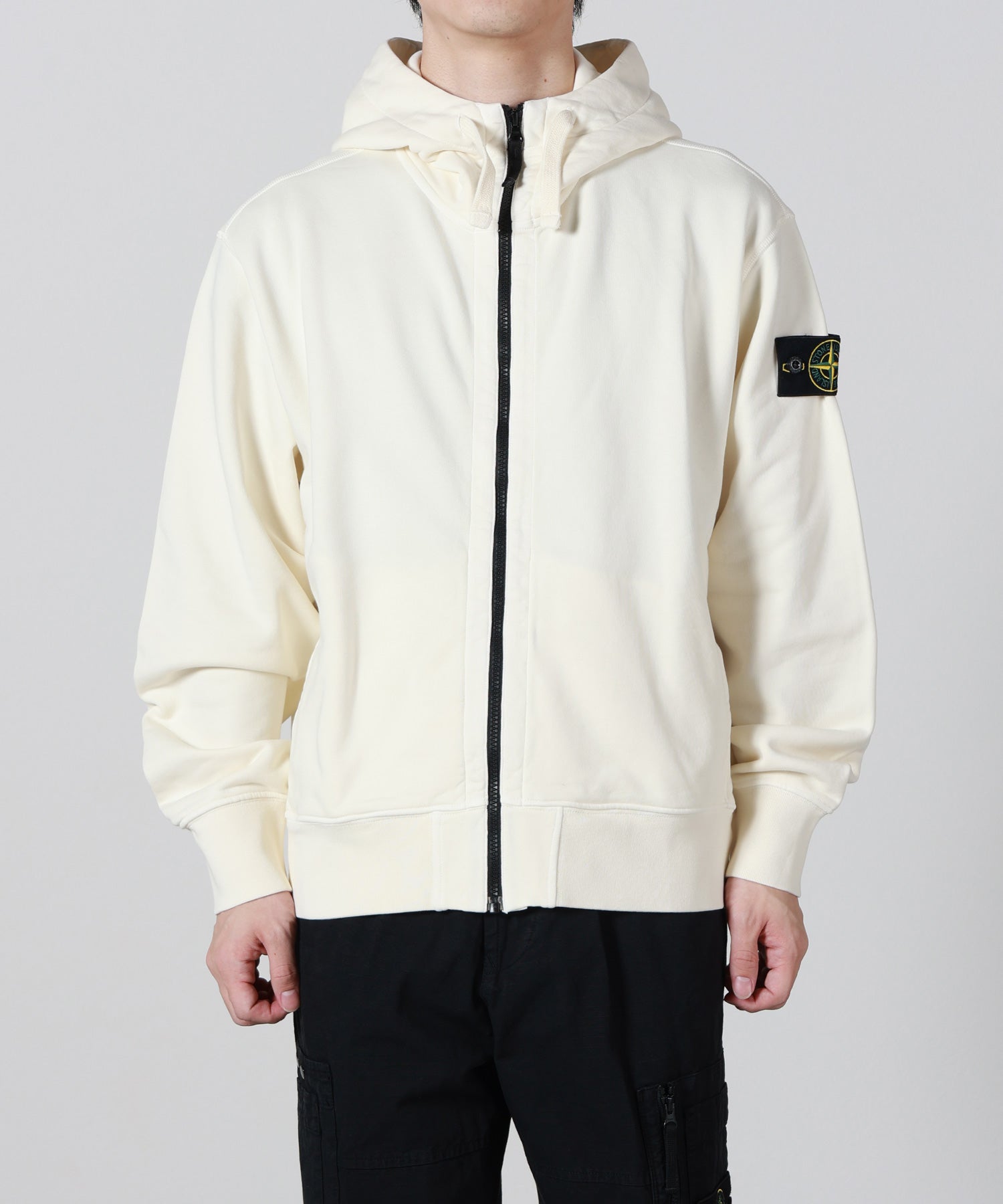 STONE ISLAND(ストーンアイランド)】 ORGANIC COTTON FLEECE オーバー