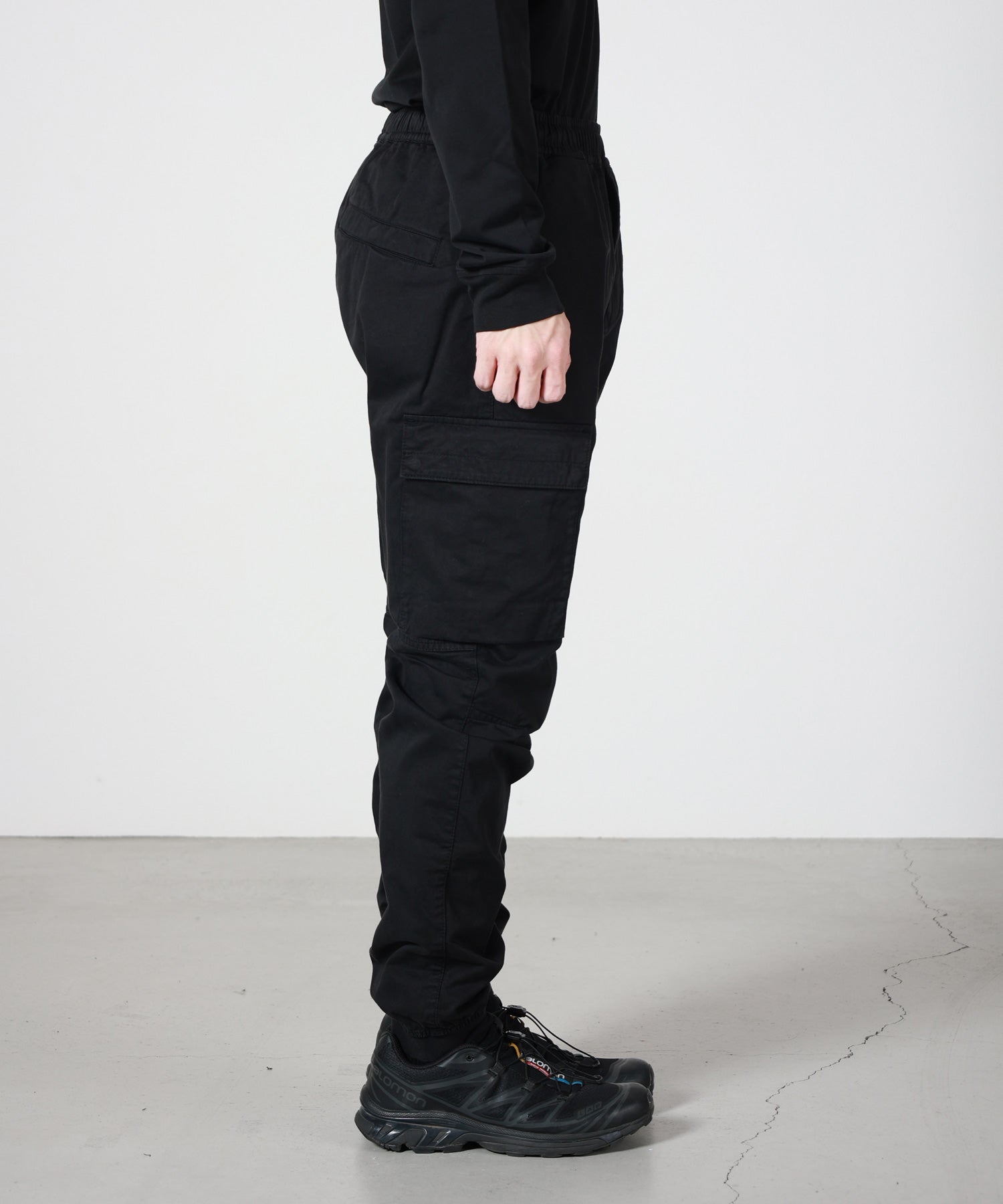 STONE ISLAND(ストーンアイランド)】 STRETCH COTTON-WOOL SATIN