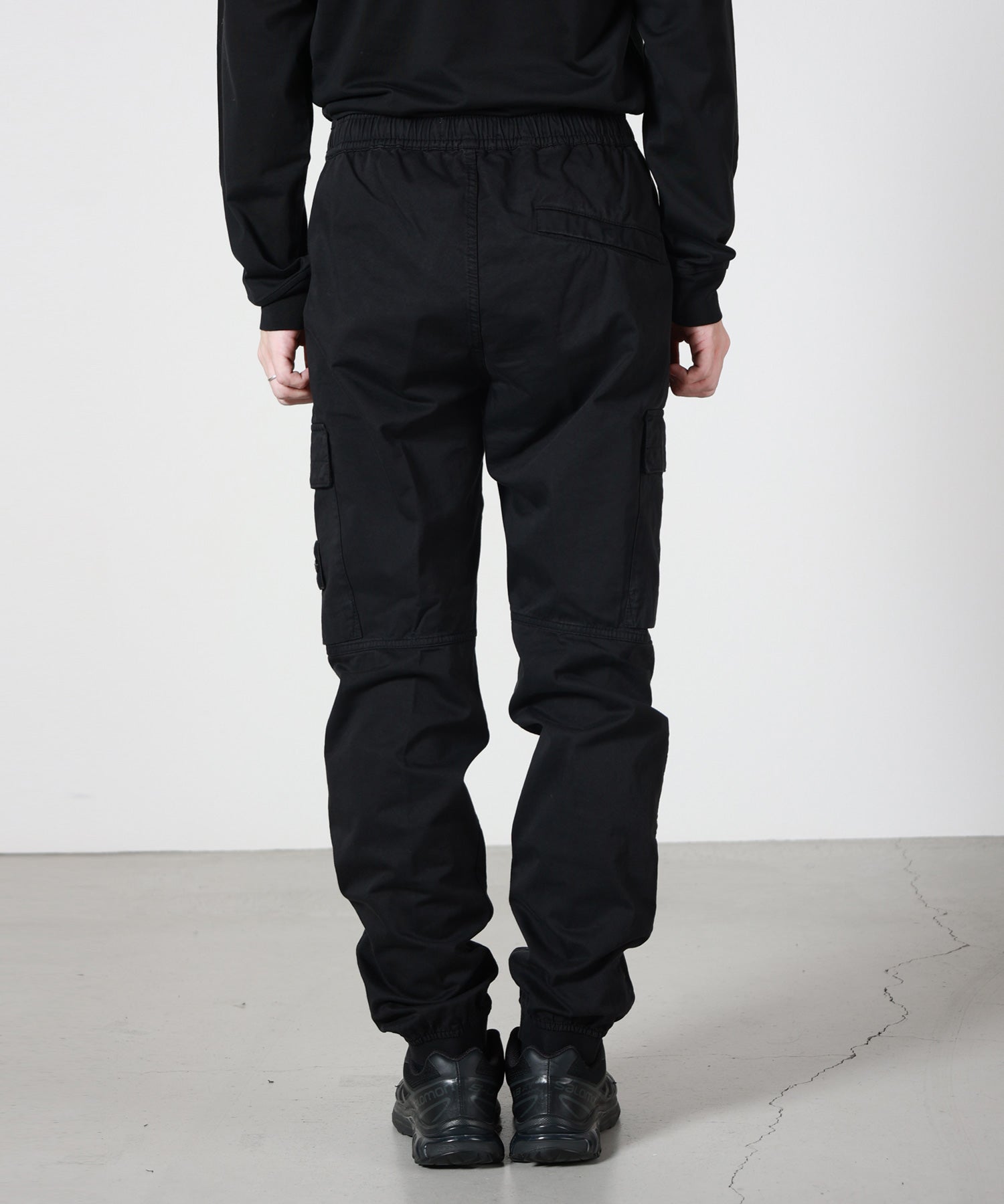 STONE ISLAND(ストーンアイランド)】 STRETCH COTTON-WOOL SATIN
