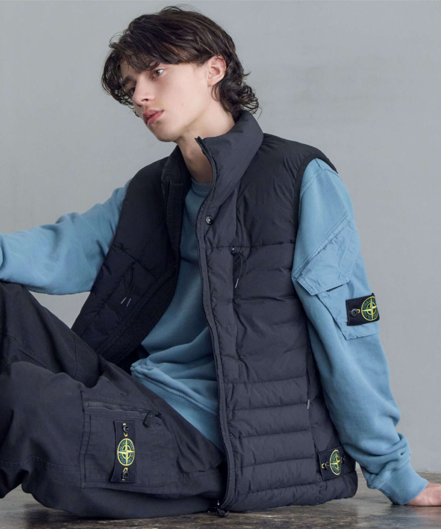 STONE ISLAND(ストーンアイランド) ダウン ジャケット ベスト 正規通販