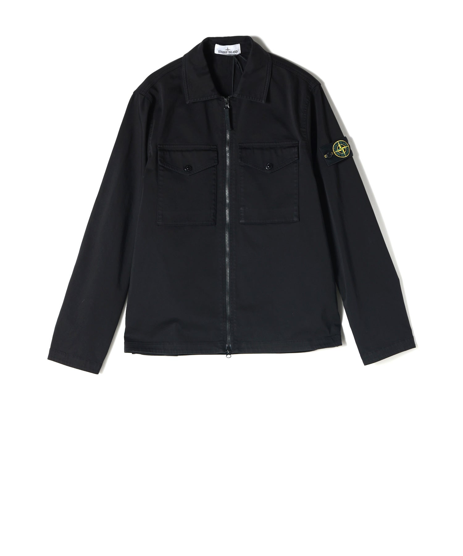 STONE ISLAND(ストーンアイランド)】 STRETCH ORGANIC COTTON SATIN