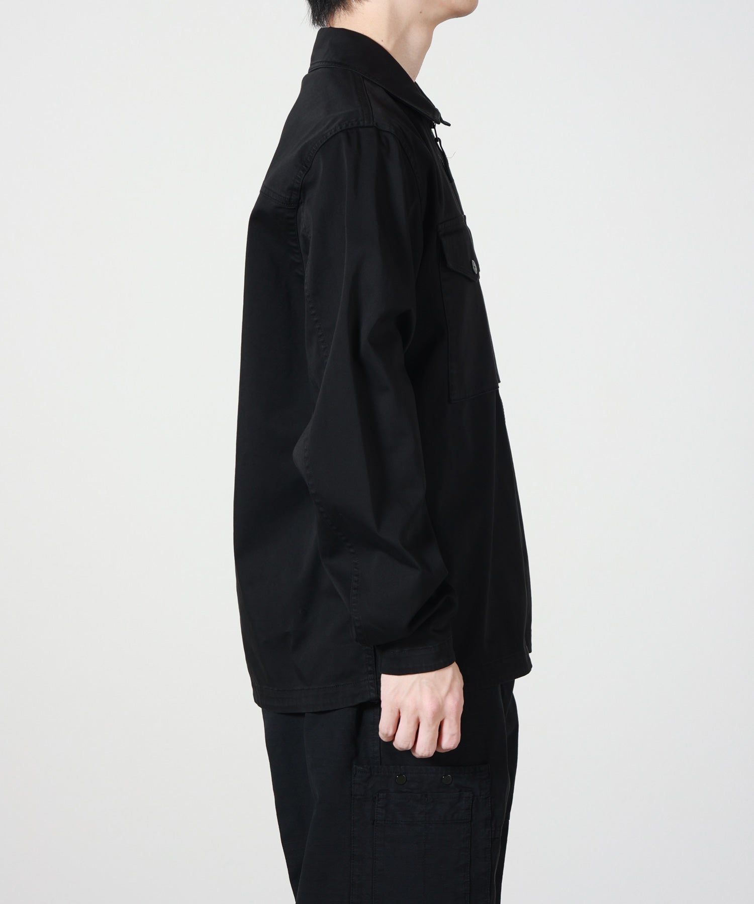 STONE ISLAND(ストーンアイランド)】 STRETCH ORGANIC COTTON SATIN
