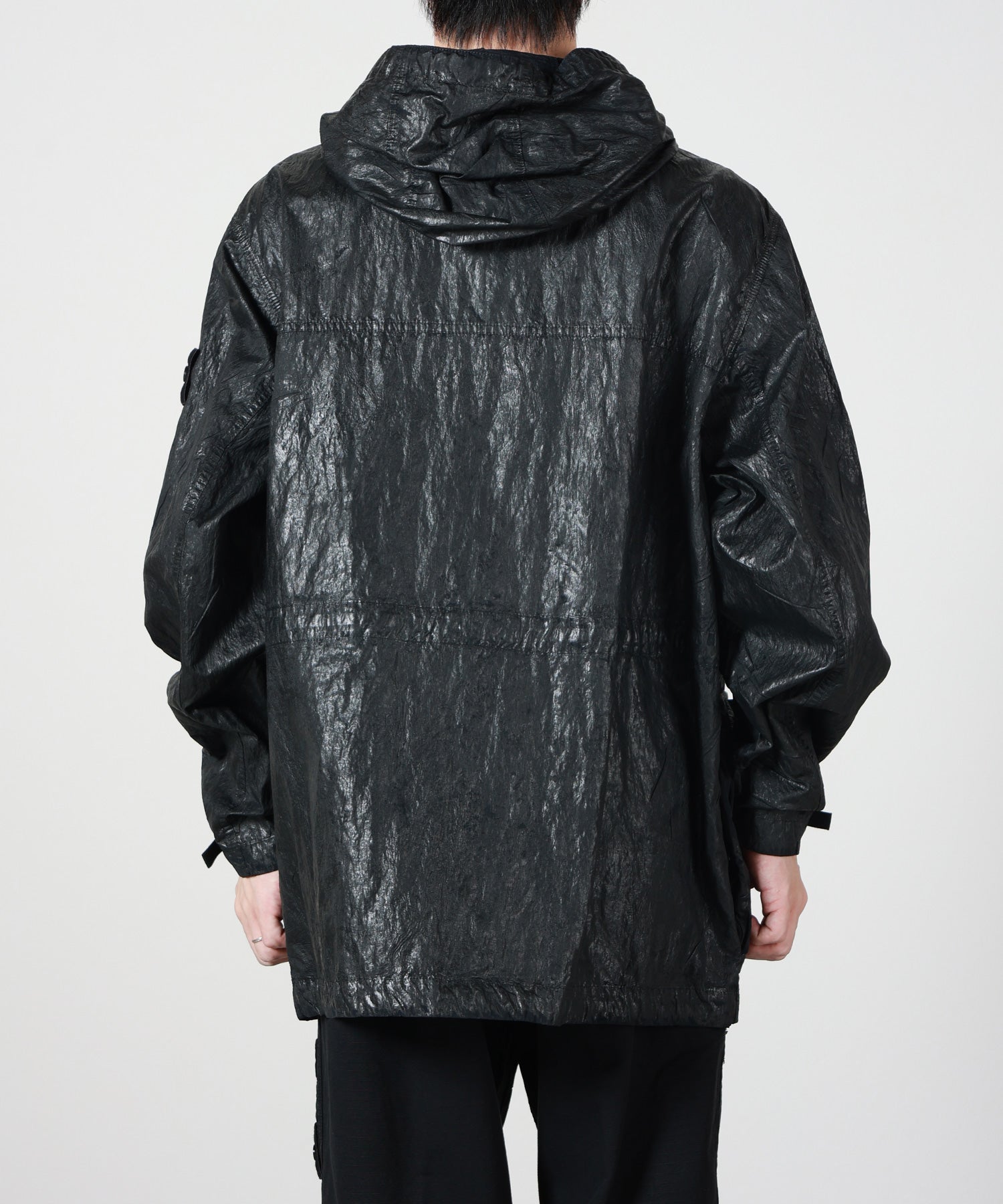 STONE ISLAND(ストーンアイランド)】 SLICK NYLON TELA-TC フーデッド