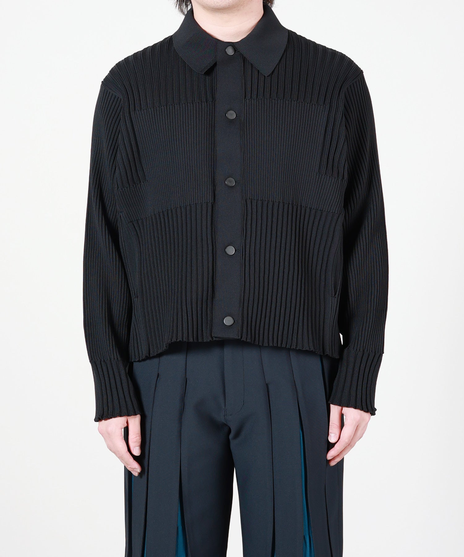 CFCL(シーエフシーエル)】 FLUTED SHIRT COLLAR BLOUSON｜PARIGOT