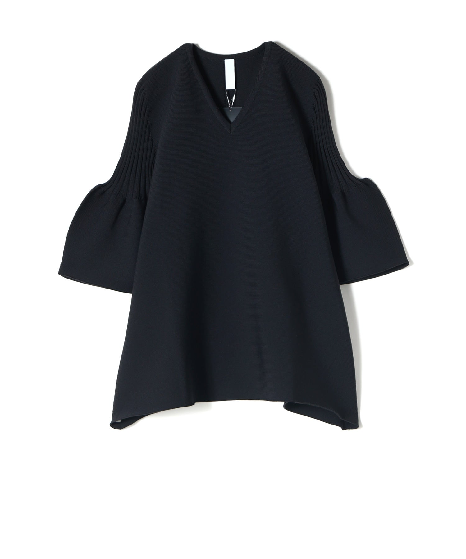 CFCL ポッタリー ショートスリーブ フレア トップス シーエフシーエル CFCL(シーエフシーエル)】 POTTERY SHORT BELL SLEEVE FLARE TOP