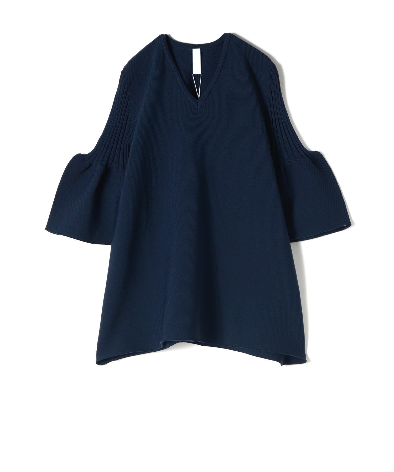 CFCL(シーエフシーエル)】 POTTERY SHORT BELL SLEEVE FLARE TOP
