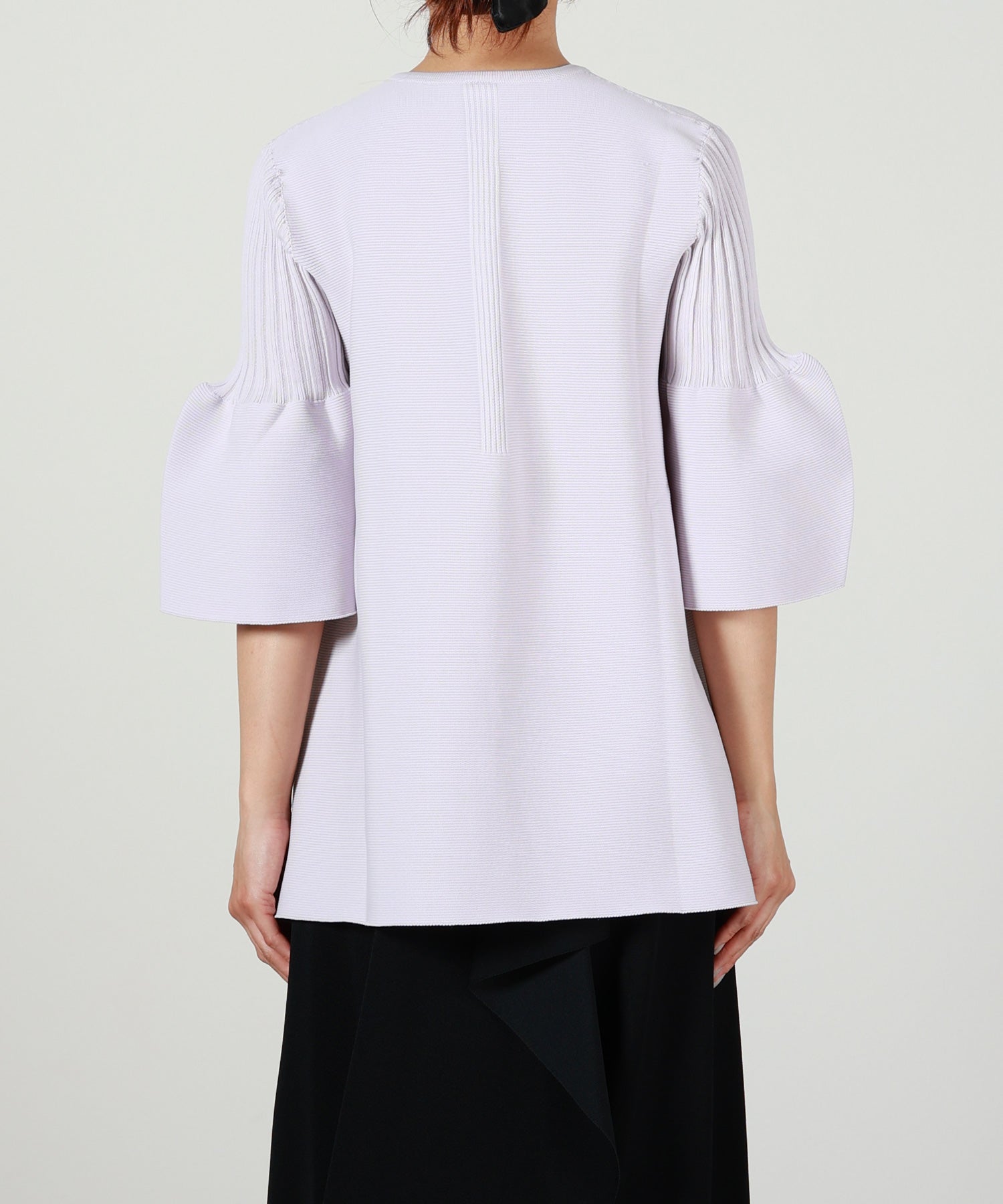 CFCL(シーエフシーエル)】 POTTERY SHORT BELL SLEEVE FLARE TOP