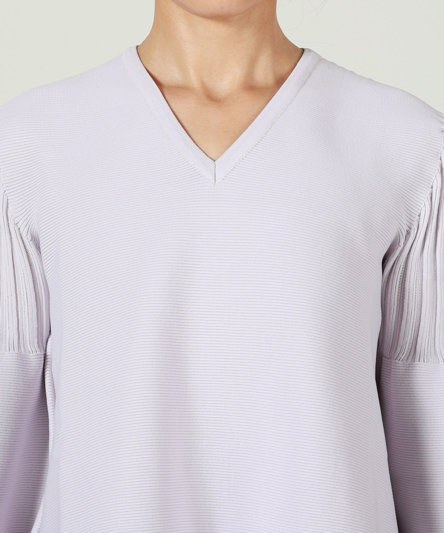 CFCL(シーエフシーエル)】 POTTERY SHORT BELL SLEEVE FLARE TOP