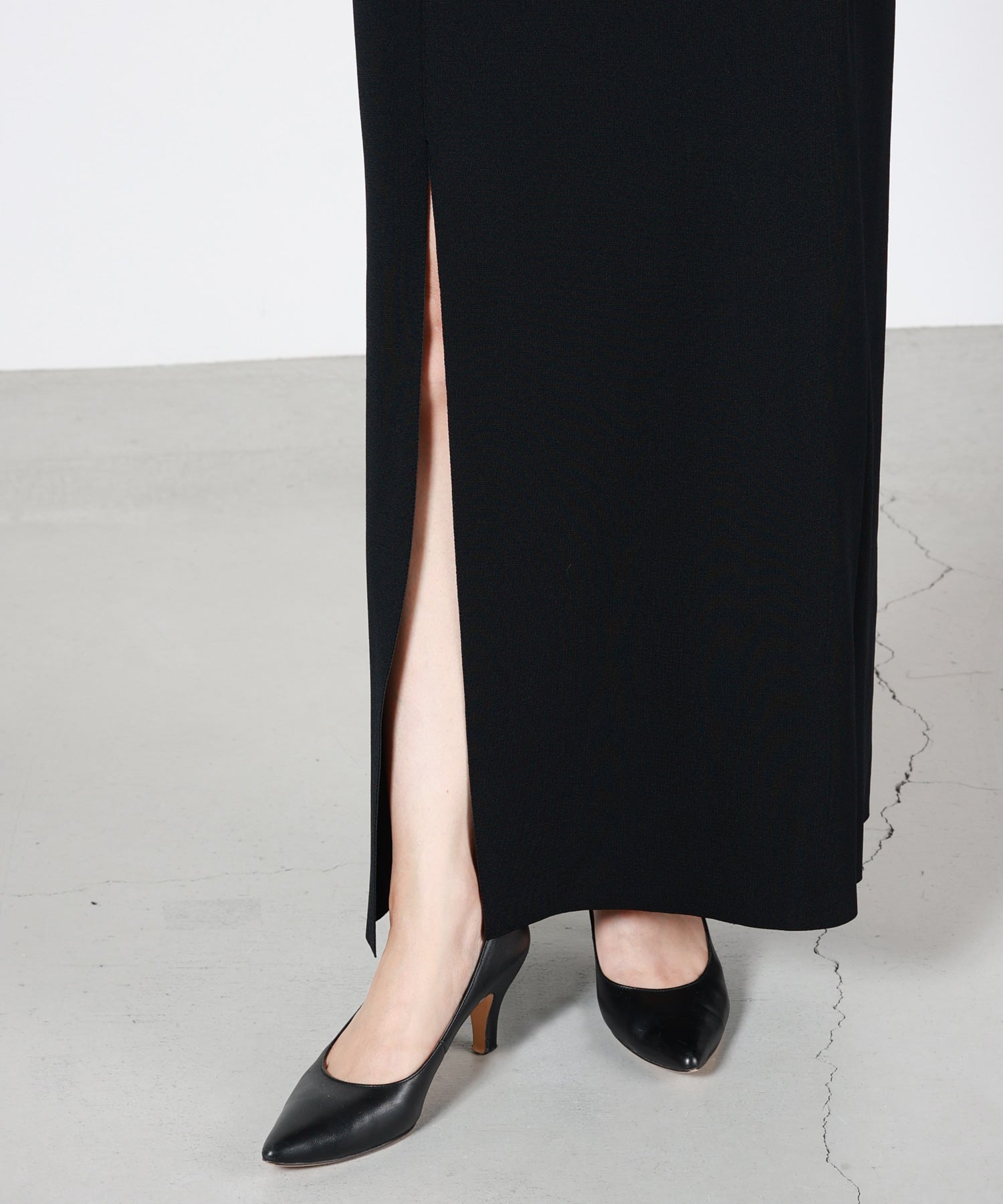 CFCL(シーエフシーエル)】 AC MILAN DRAPED SLEEVELESS DRESS｜PARIGOT