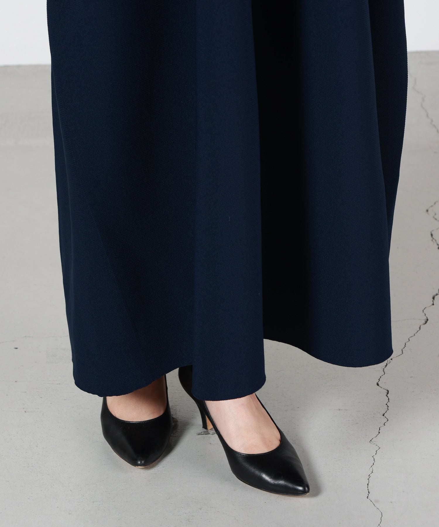 CFCL(シーエフシーエル)】 POTTERY LUCENT DECOLLETAGE SHORT SLEEVE