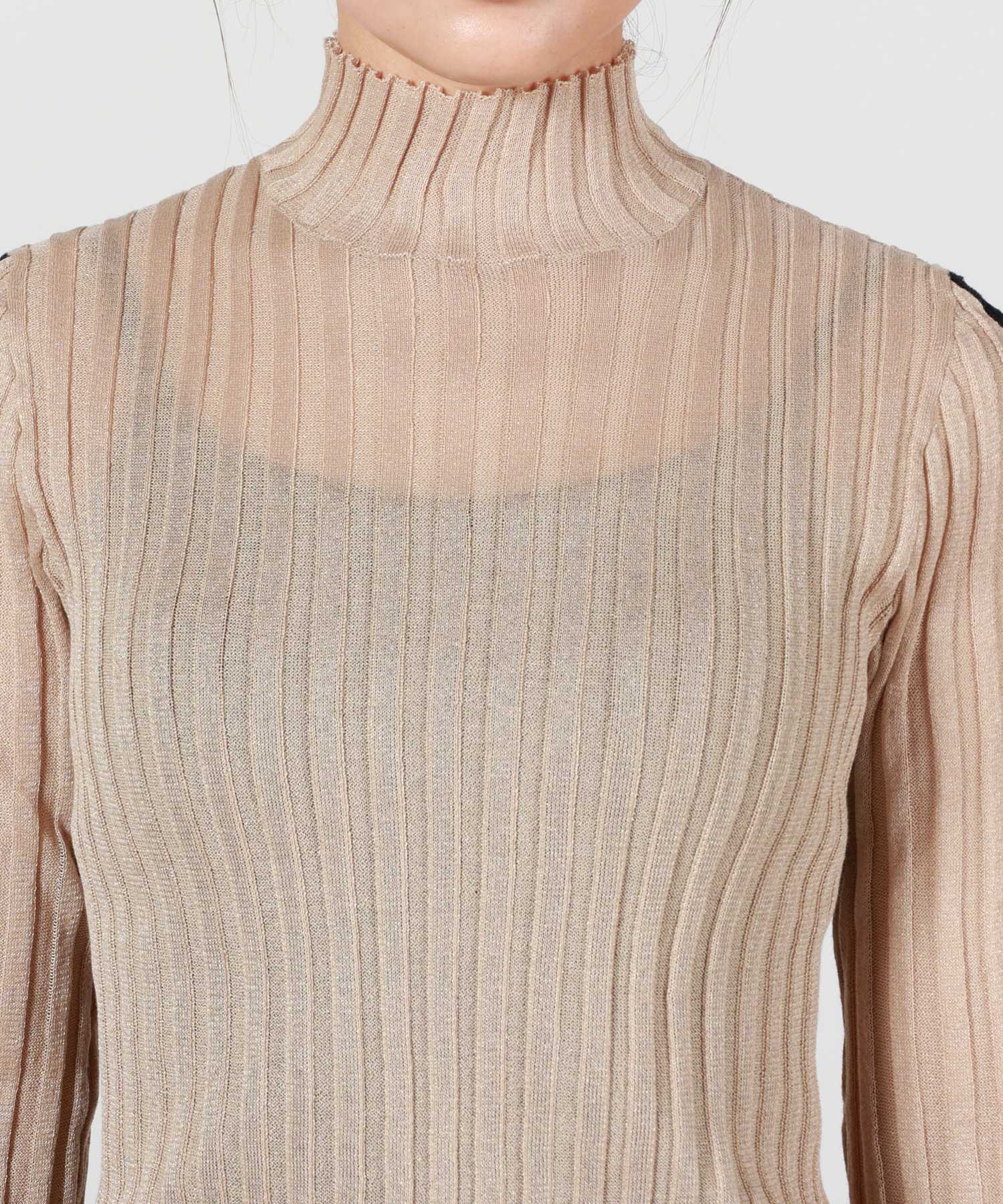 AKANE UTSUNOMIYA(アカネウツノミヤ)】 TURTLENECK KNIT｜PARIGOT