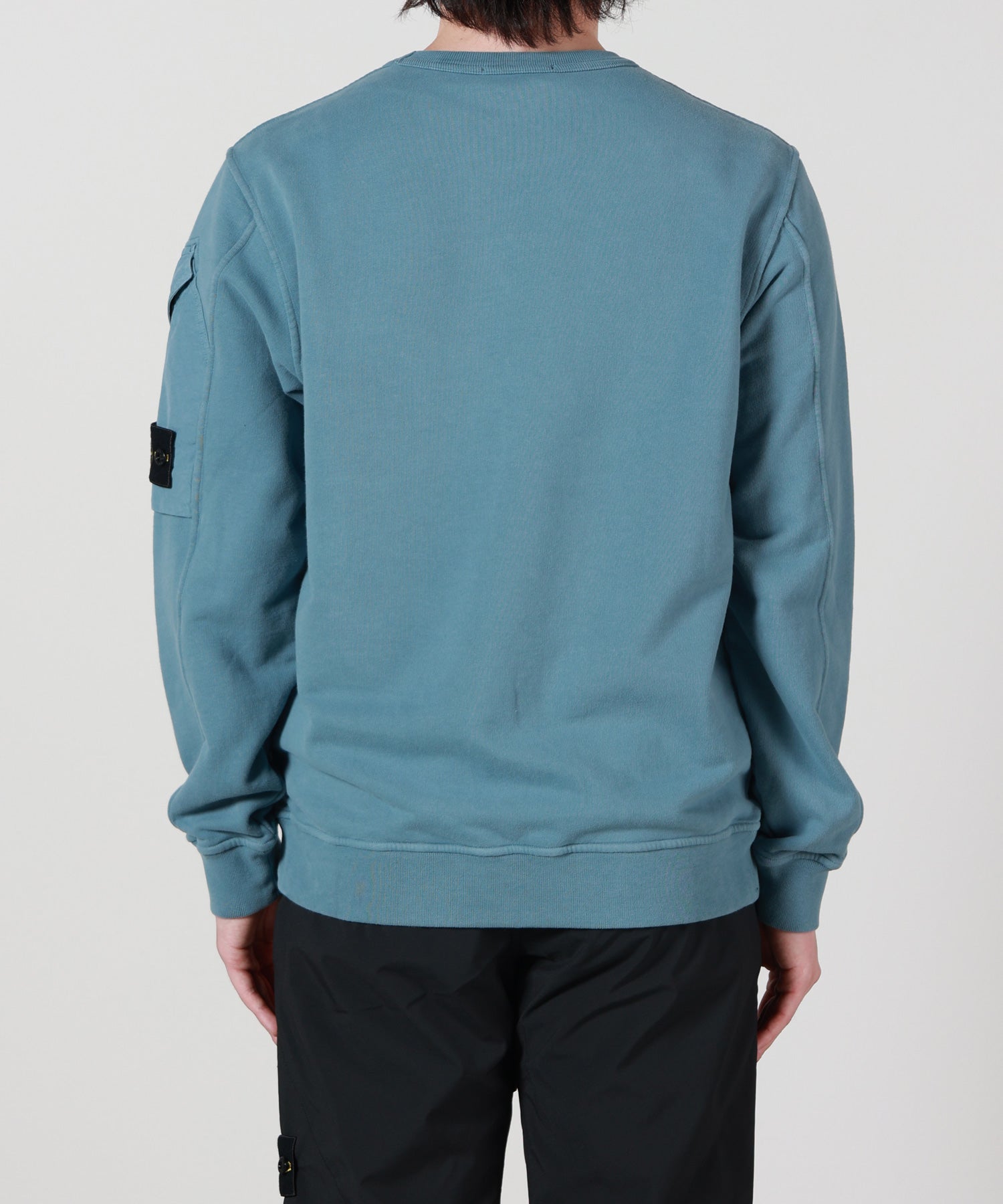 STONE ISLAND(ストーンアイランド)】 オーガニックコットン クルー