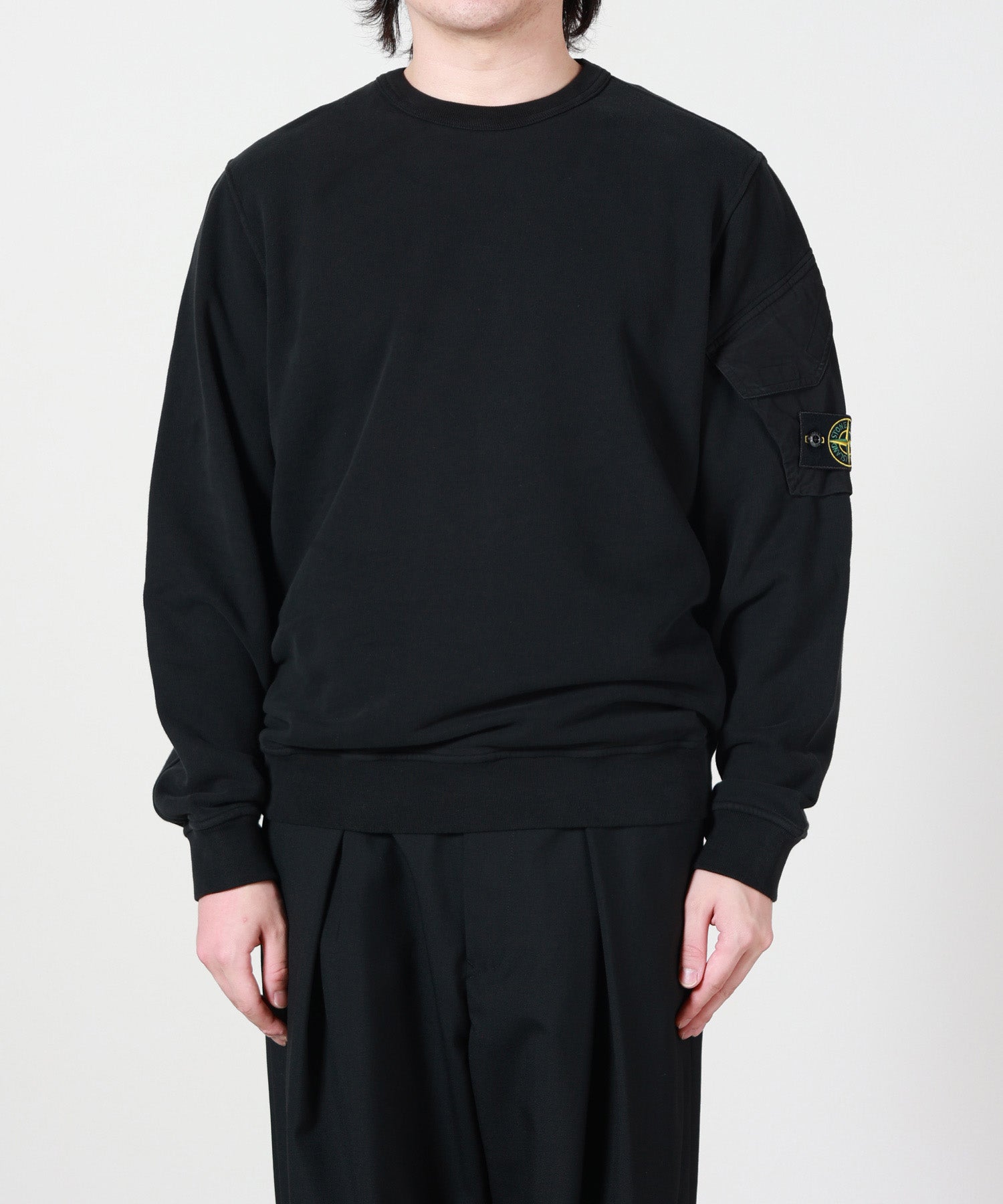 STONE ISLAND(ストーンアイランド)】 6100015 BRUSHED ORGANIC COTTON