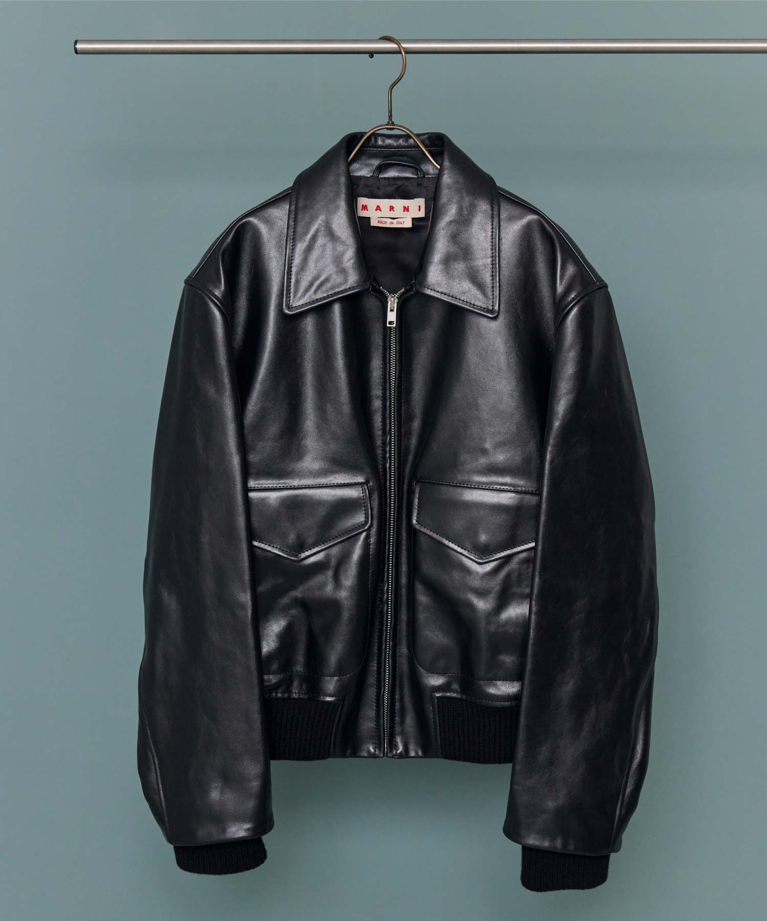 MARNI(マルニ)】 ジップアップレザージャケット｜PARIGOT ONLINE