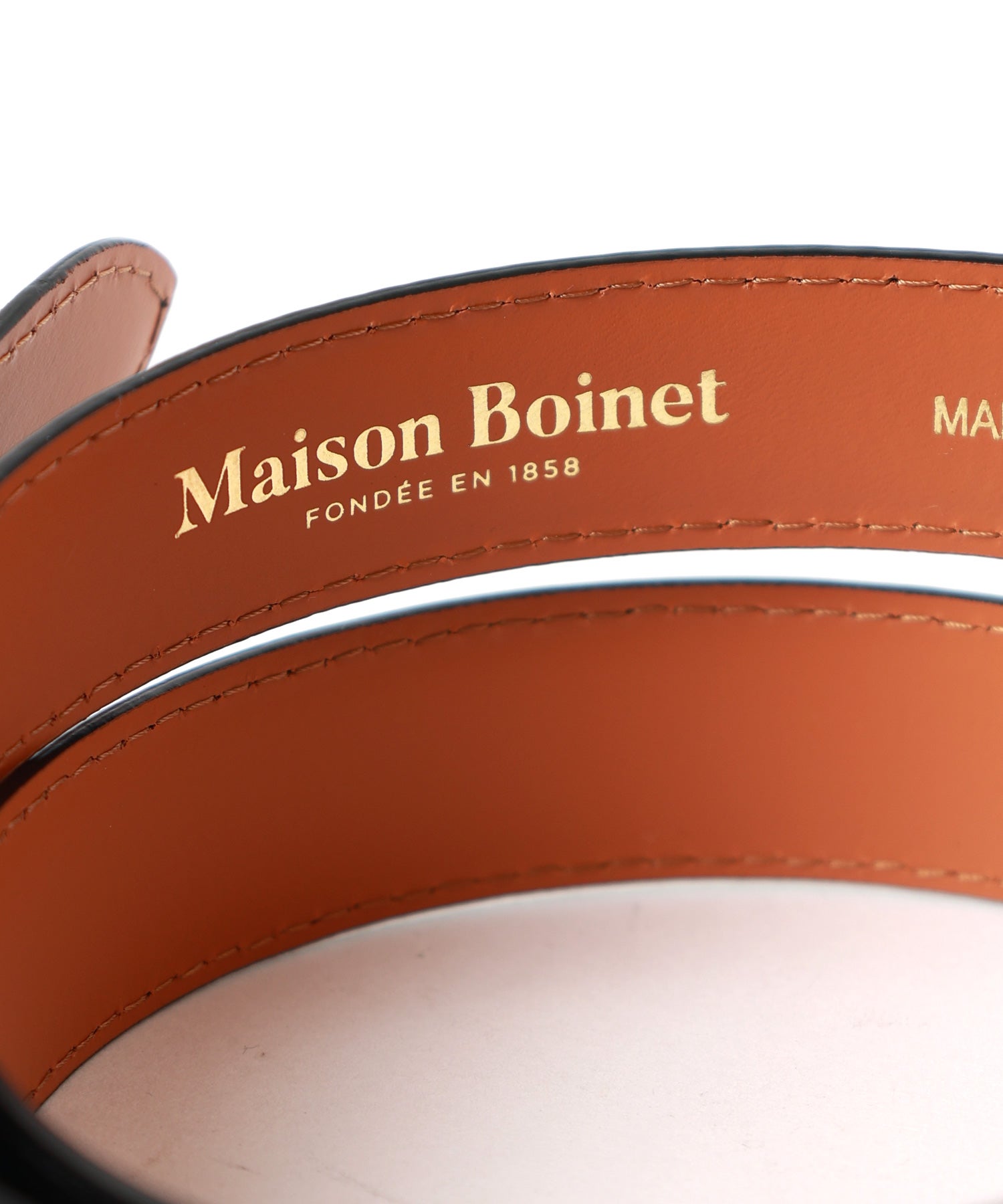 MAISON BOINET(メゾンボワネ)】 レザーベルト｜PARIGOT ONLINE（パリゴ
