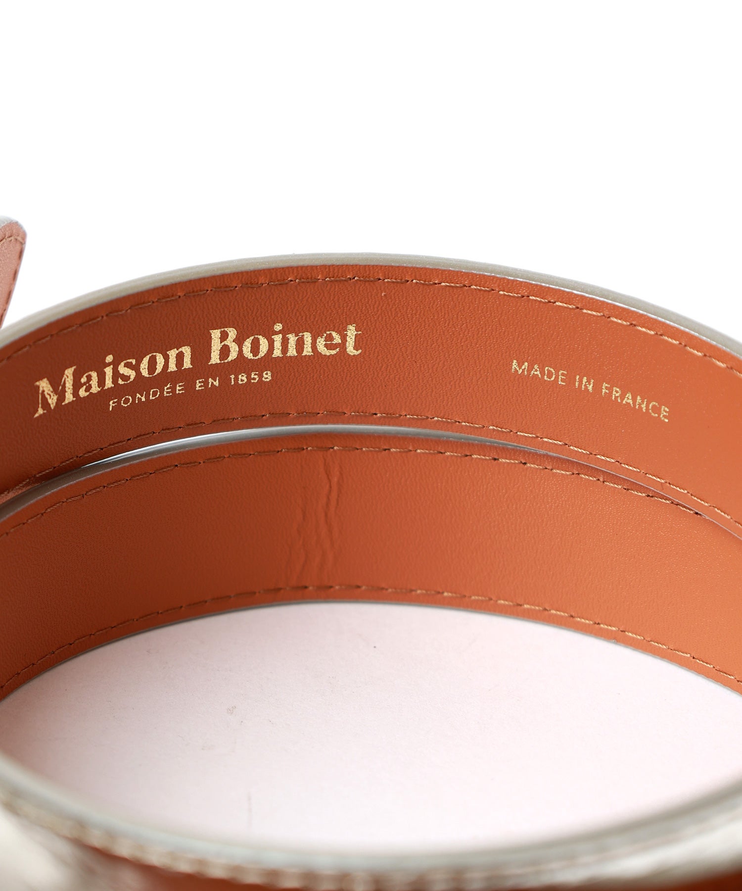 MAISON BOINET(メゾンボワネ)】 レザーベルト｜PARIGOT ONLINE（パリゴ