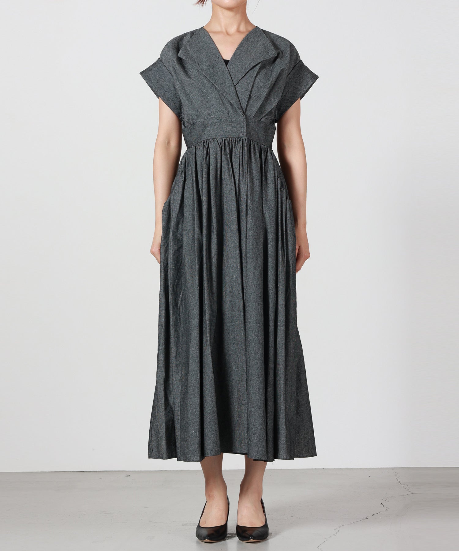 ELENDEEK(エレンディーク)】 OPEN COLLAR SHIRT OP｜PARIGOT ONLINE