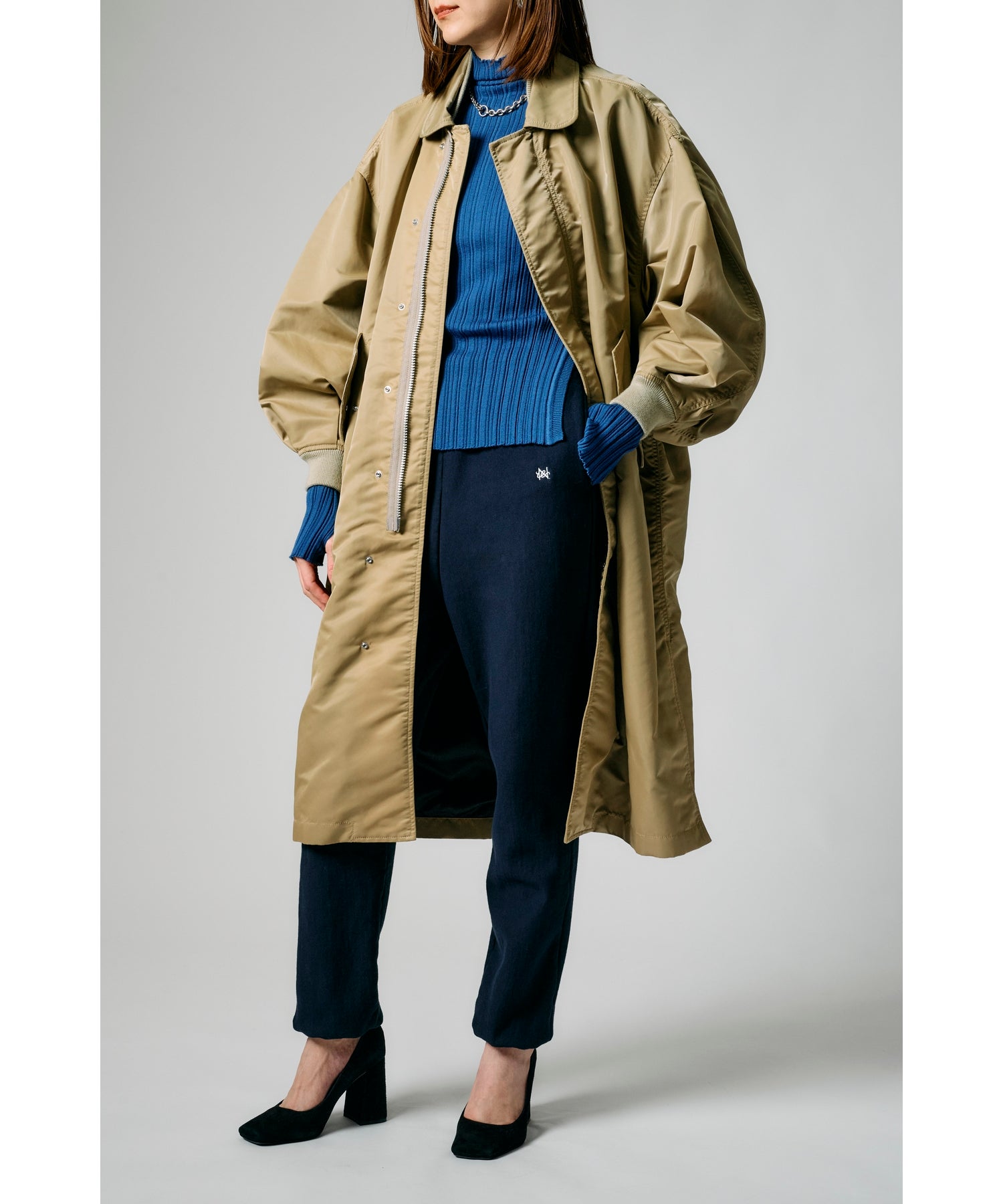 near.nippon(ニアーニッポン)】 ナイロンロングコート｜PARIGOT ONLINE