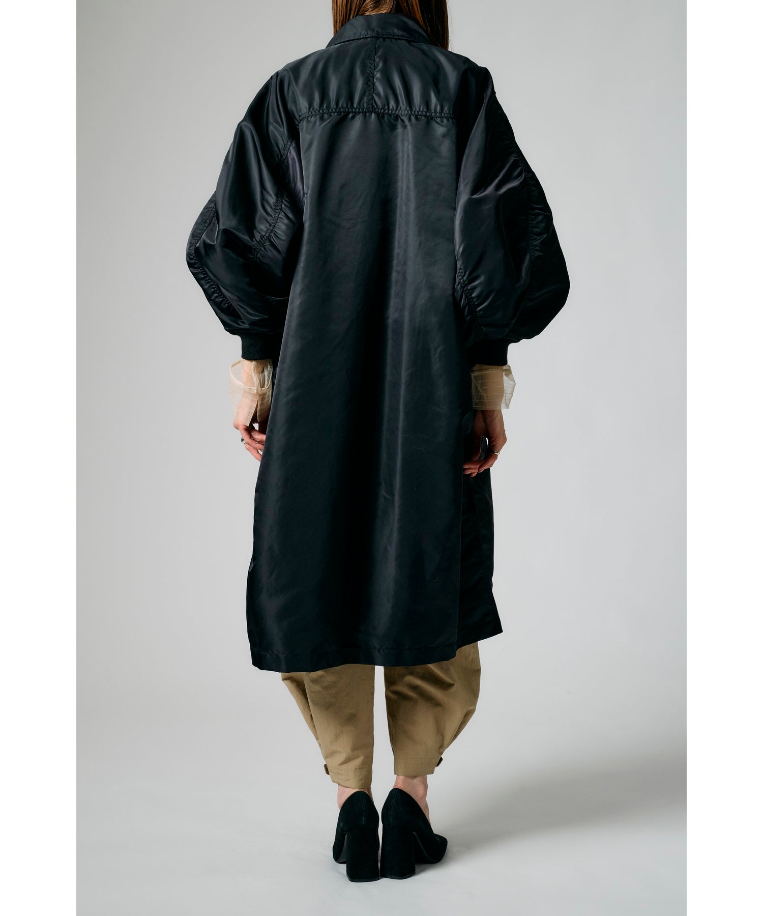 near.nippon(ニアーニッポン)】 ナイロンロングコート｜PARIGOT ONLINE