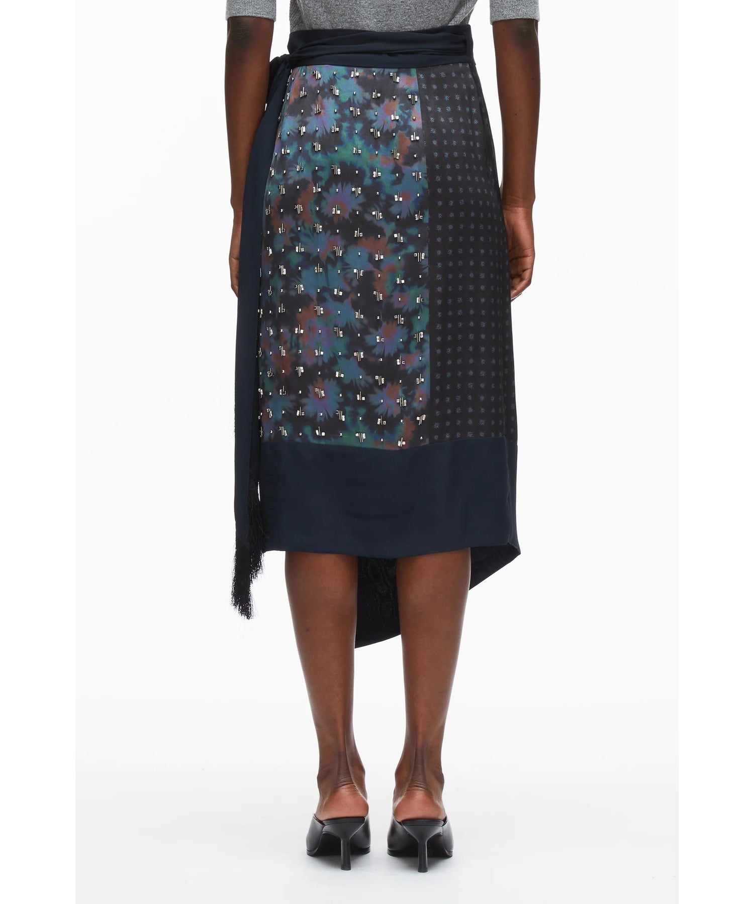 3.1 PHILLIP LIM ビニールレーススカート 3.1 Phillip Lim(スリーワン フィリップリム)】 Desert Floral Draped