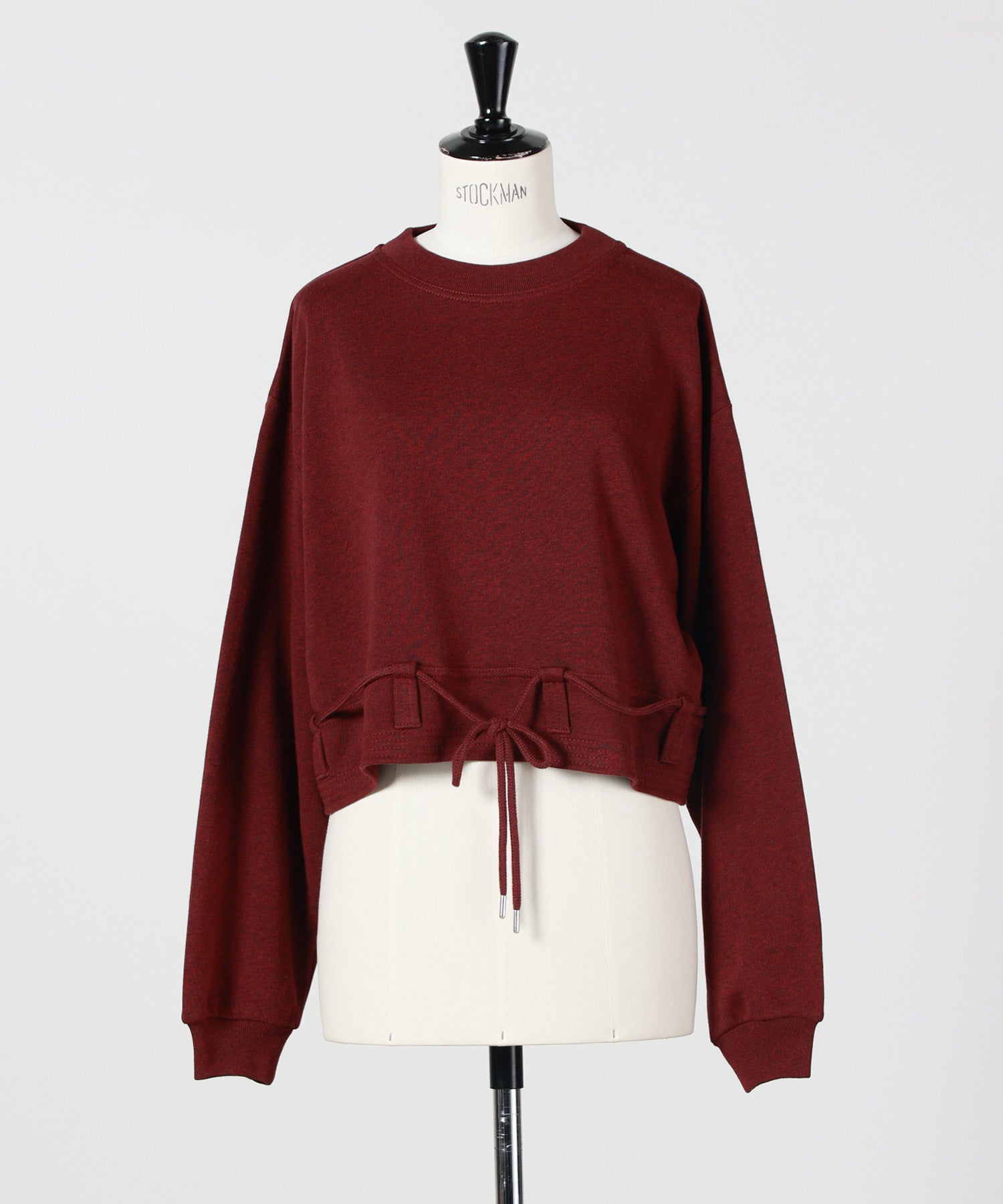 376(BURGUNDY MELANGE)