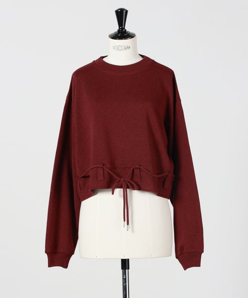 376(BURGUNDY MELANGE)