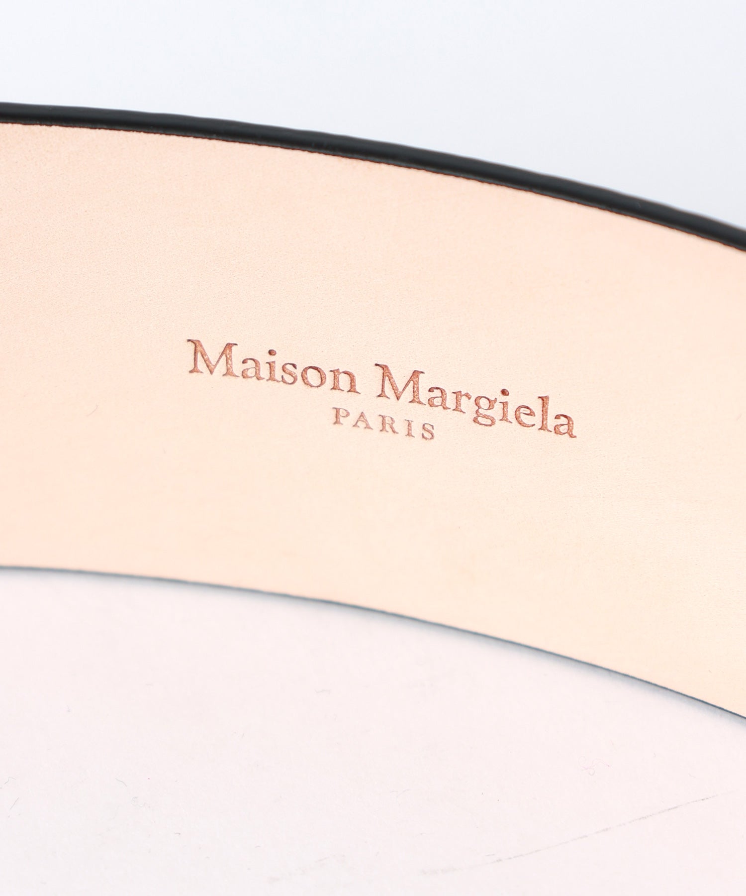 Maison Margiela(メゾンマルジェラ)】 CALF LEATHER BELT｜PARIGOT