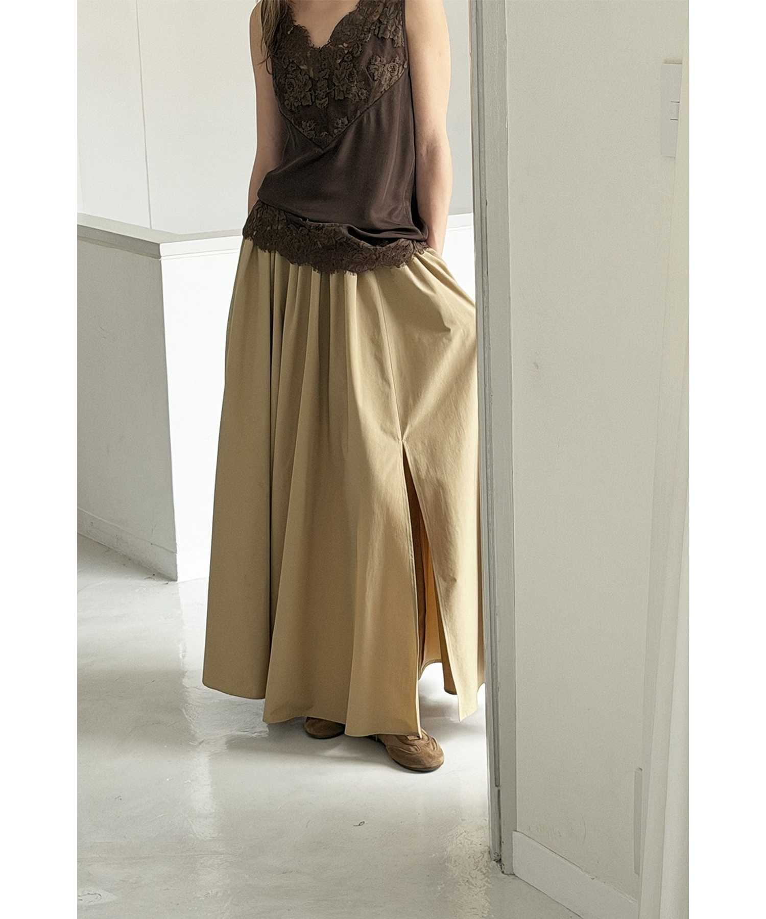 CLANE 今期物 SLIT FLARE SKIRT 新品 CLANE(クラネ)】 SLIT FLARE SKIRT｜PARIGOT ONLINE（パリゴオンライン）