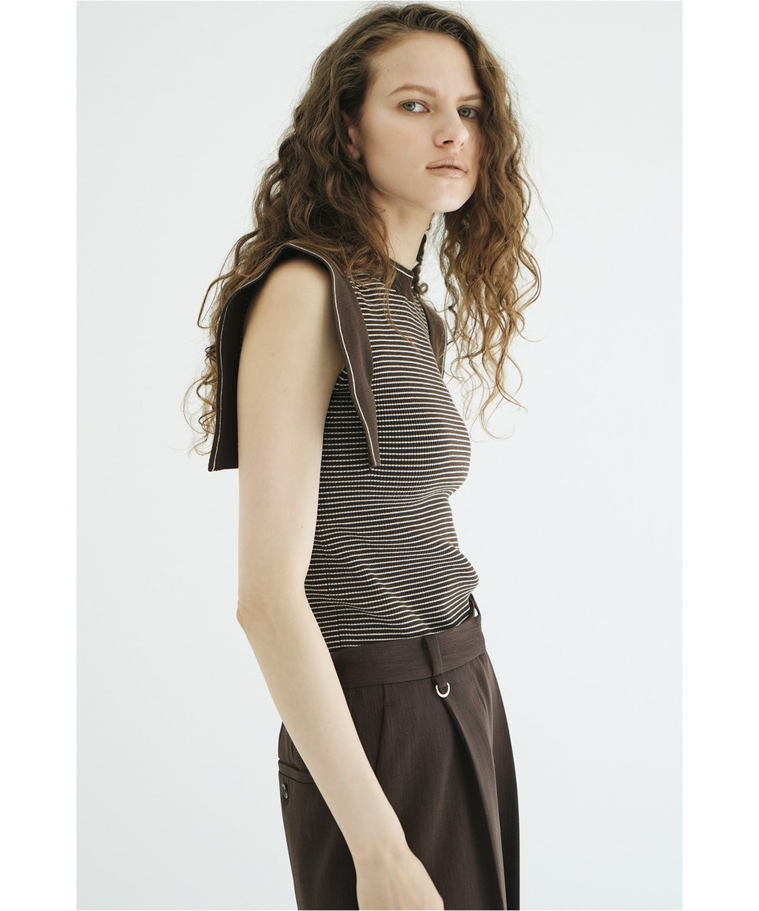 CLANE(クラネ)】 SQUARE SLEEVE KNIT TOPS｜PARIGOT ONLINE（パリゴ
