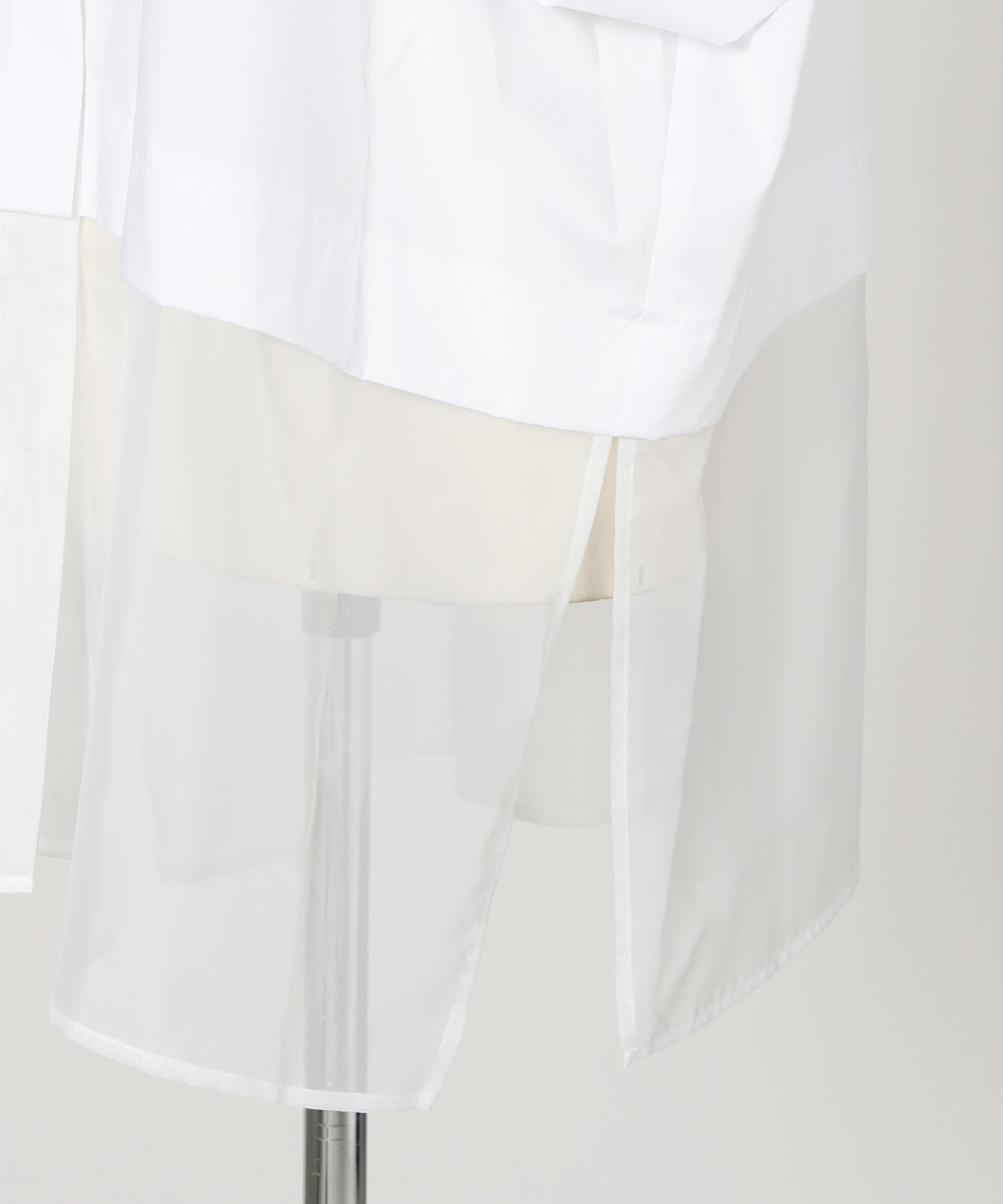 ENFOLD(エンフォルド)】 SHEER BOTTOM SHIRT｜PARIGOT ONLINE（パリゴ