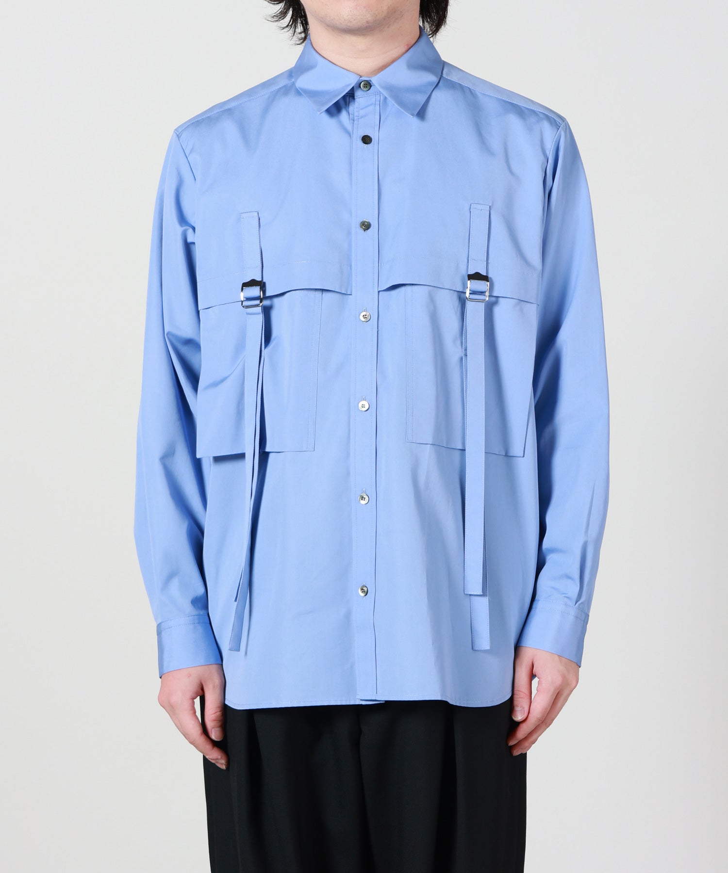 UJOH(ウジョー)】 Belt Pocket Shirt｜PARIGOT ONLINE（パリゴオンライン）