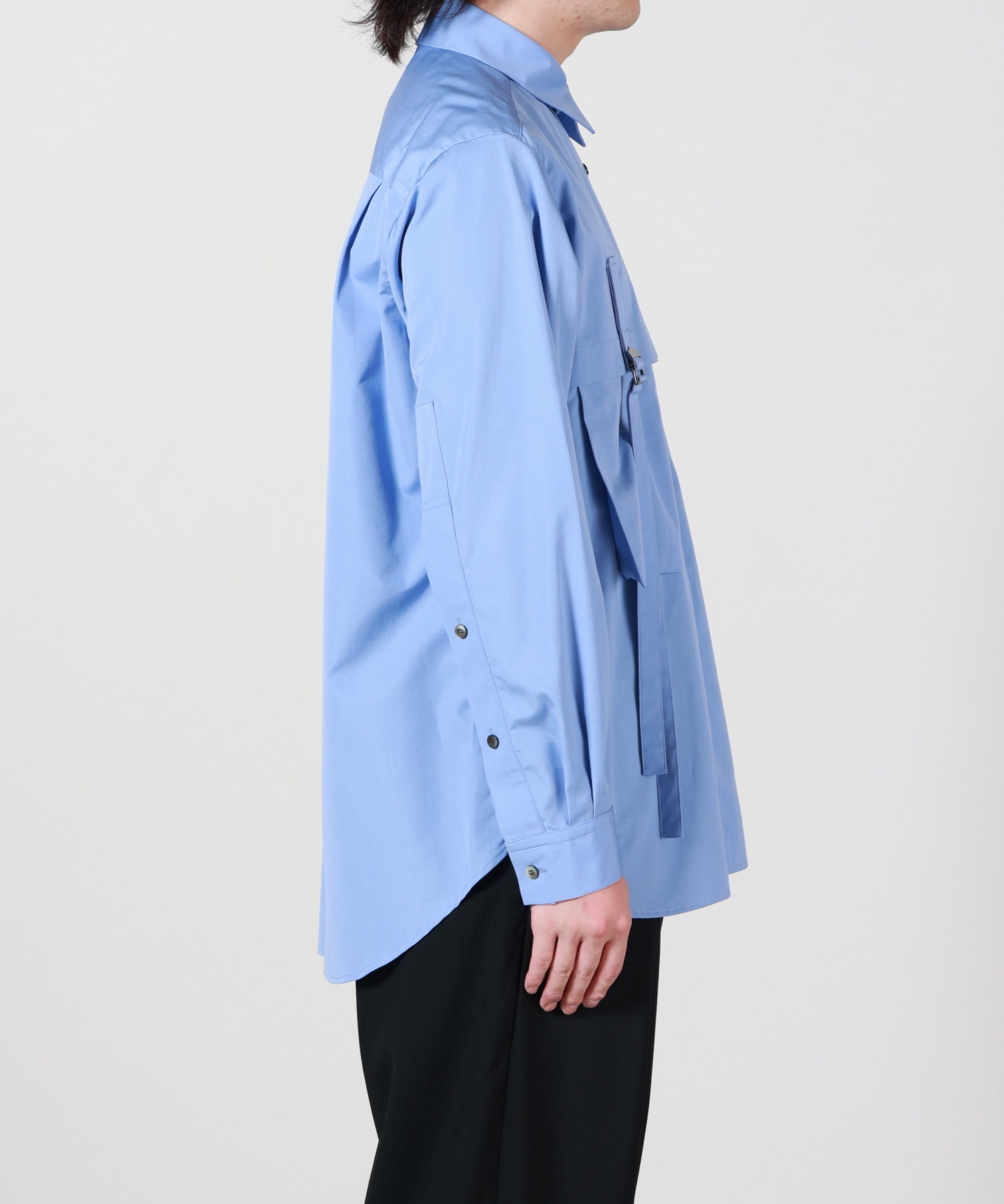 UJOH(ウジョー)】 Belt Pocket Shirt｜PARIGOT ONLINE（パリゴオンライン）