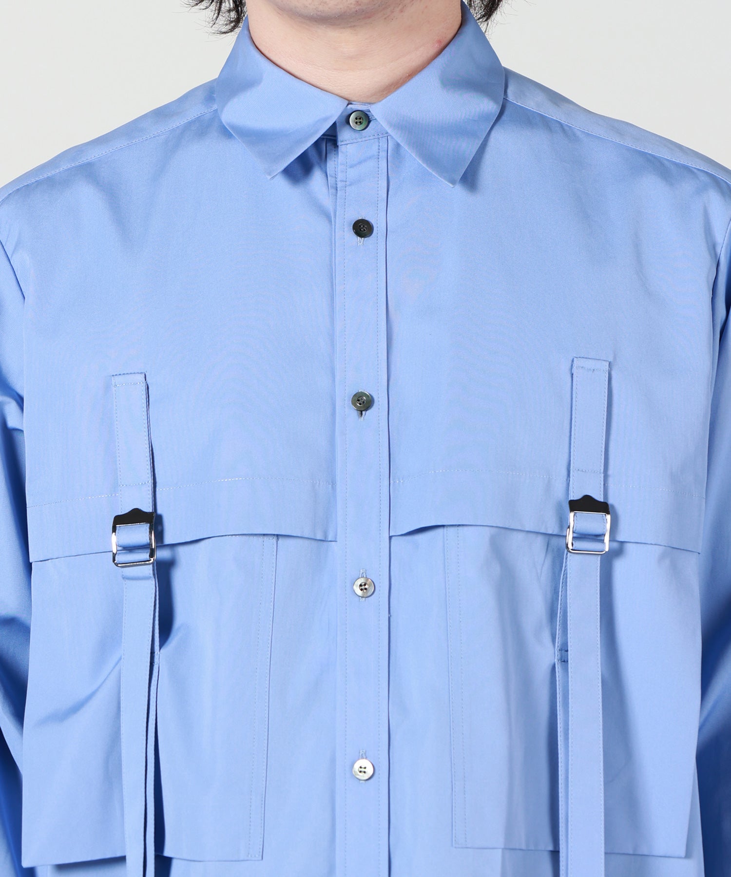 UJOH(ウジョー)】 Belt Pocket Shirt｜PARIGOT ONLINE（パリゴオンライン）