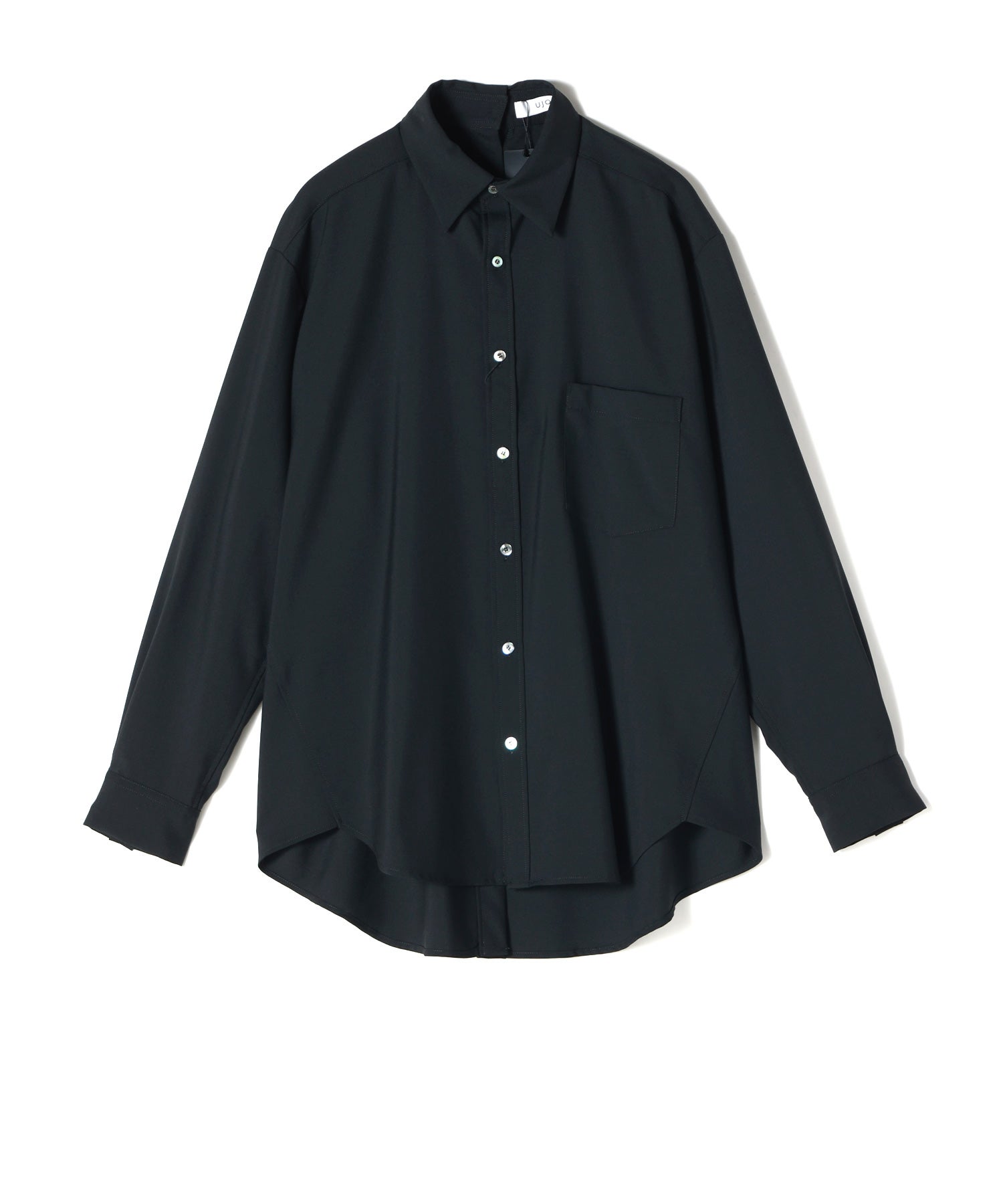 UJHO Full Open Shirt シャツ 黒 UJOH(ウジョー)】 Full Open Shirt｜PARIGOT ONLINE（パリゴオンライン）