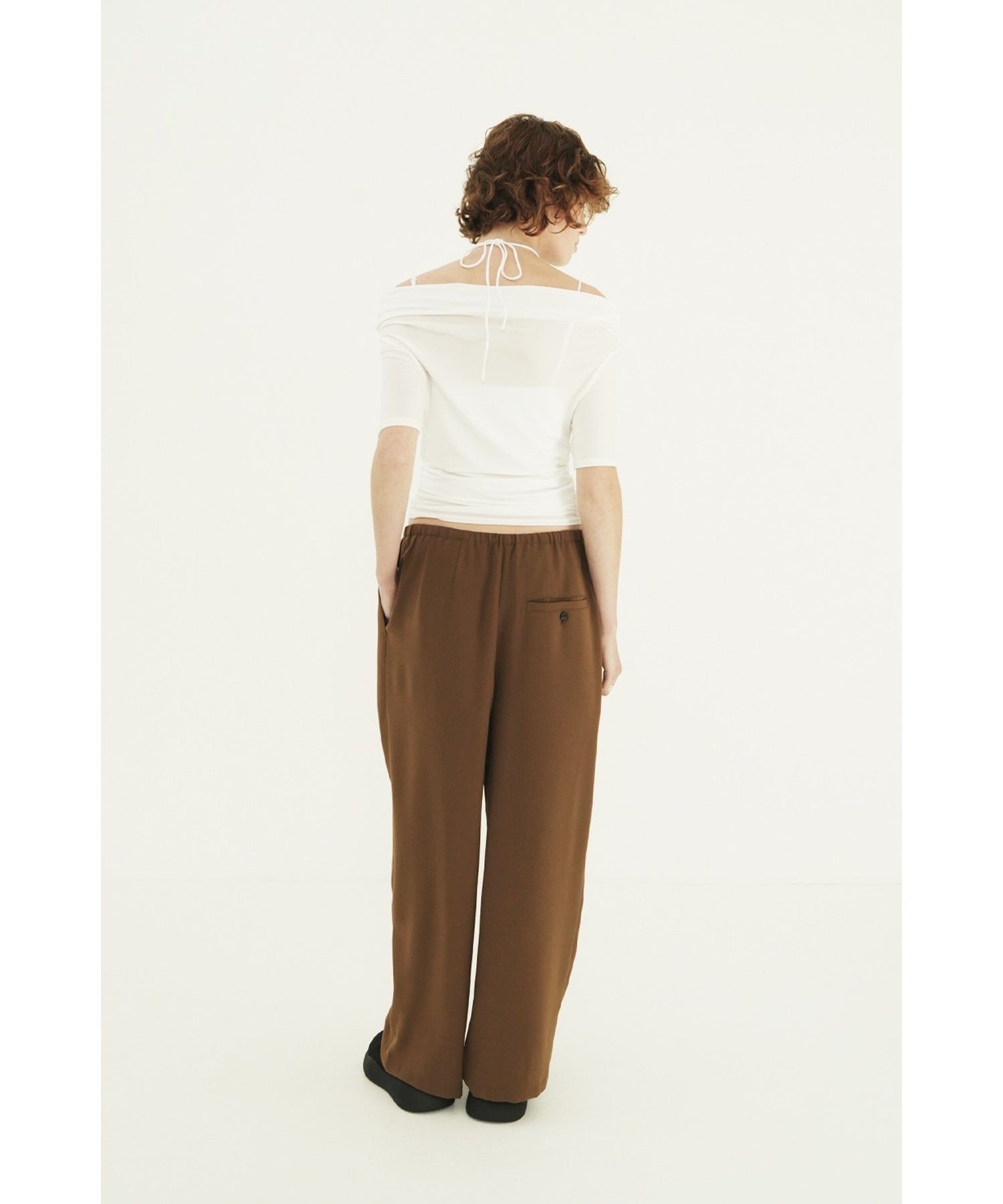 CLANE(クラネ)】 DRAWSTRING LOOSE TUCK PANTS｜PARIGOT ONLINE