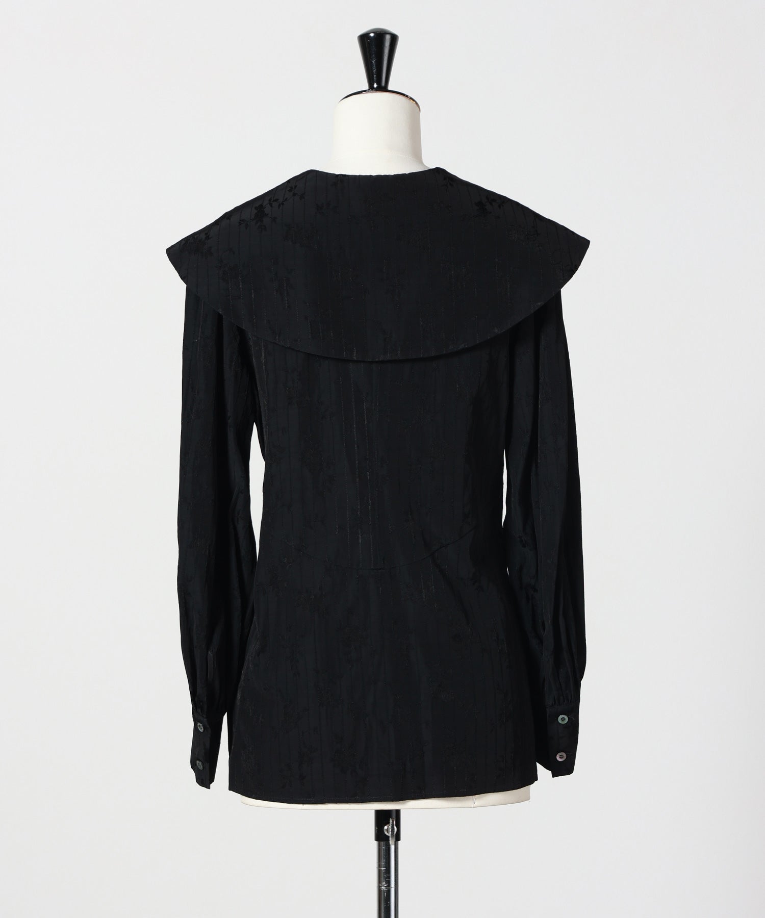 FETICO(フェティコ)】 ROSE JACQUARD SAILOR COLLAR BLOUSE｜PARIGOT