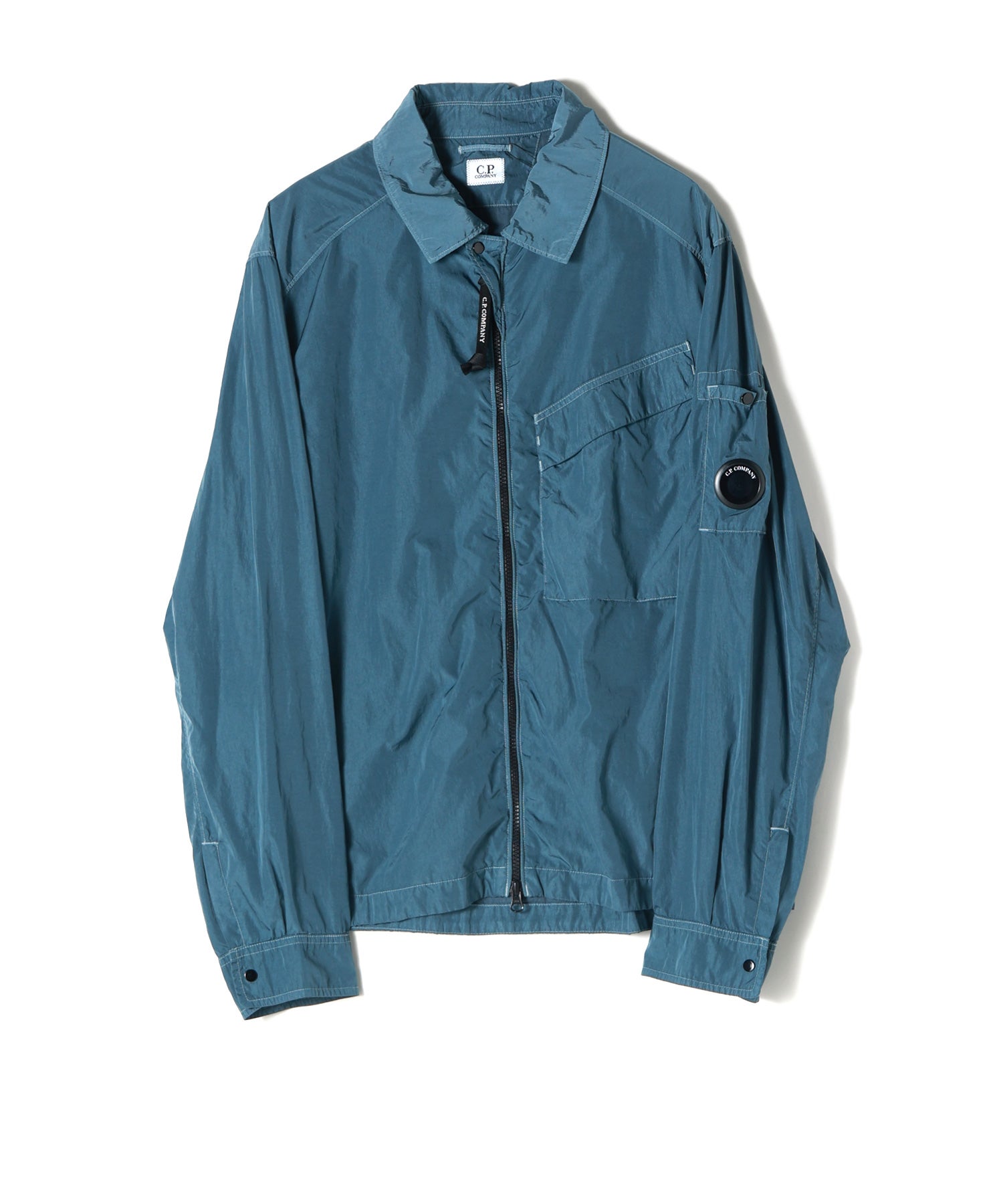 C.P. Company(シーピーカンパニー)】 CHROME-R ZIPPED OVERSHIRT