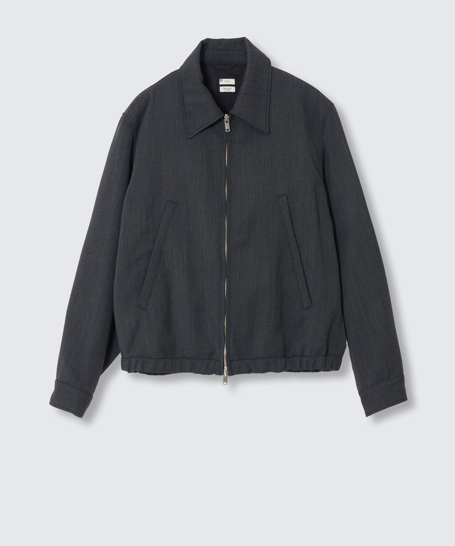 YOKE ヨーク　20aw ワイドパディングブルゾン YOKE(ヨーク)】 Twisted Gabardine Zip Blouson｜PARIGOT ONLINE