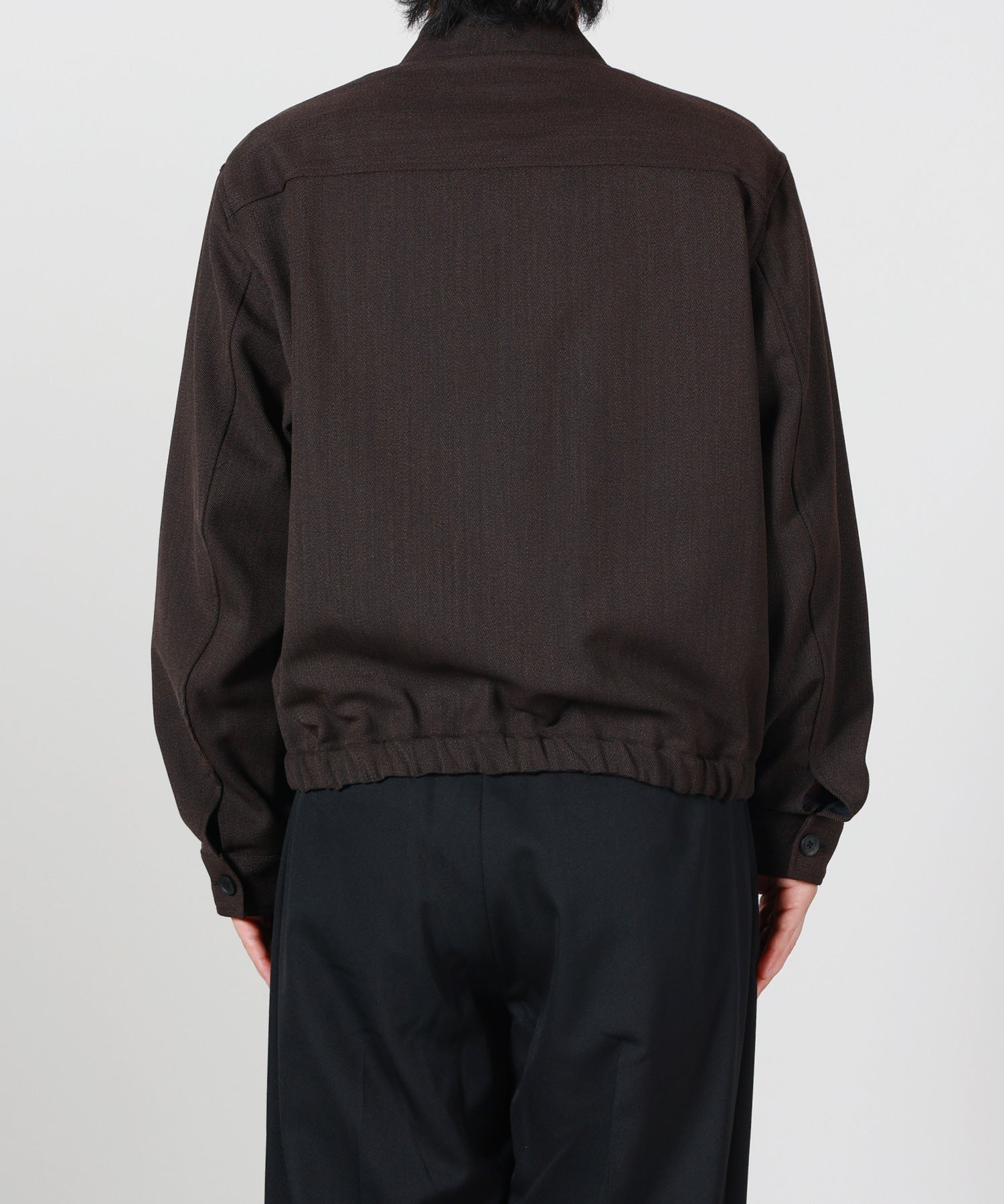 24SS YOKE ヨーク NYLON TRAINING ZIP BLOUSON YOKE(ヨーク)】 Twisted Gabardine Zip Blouson｜PARIGOT ONLINE