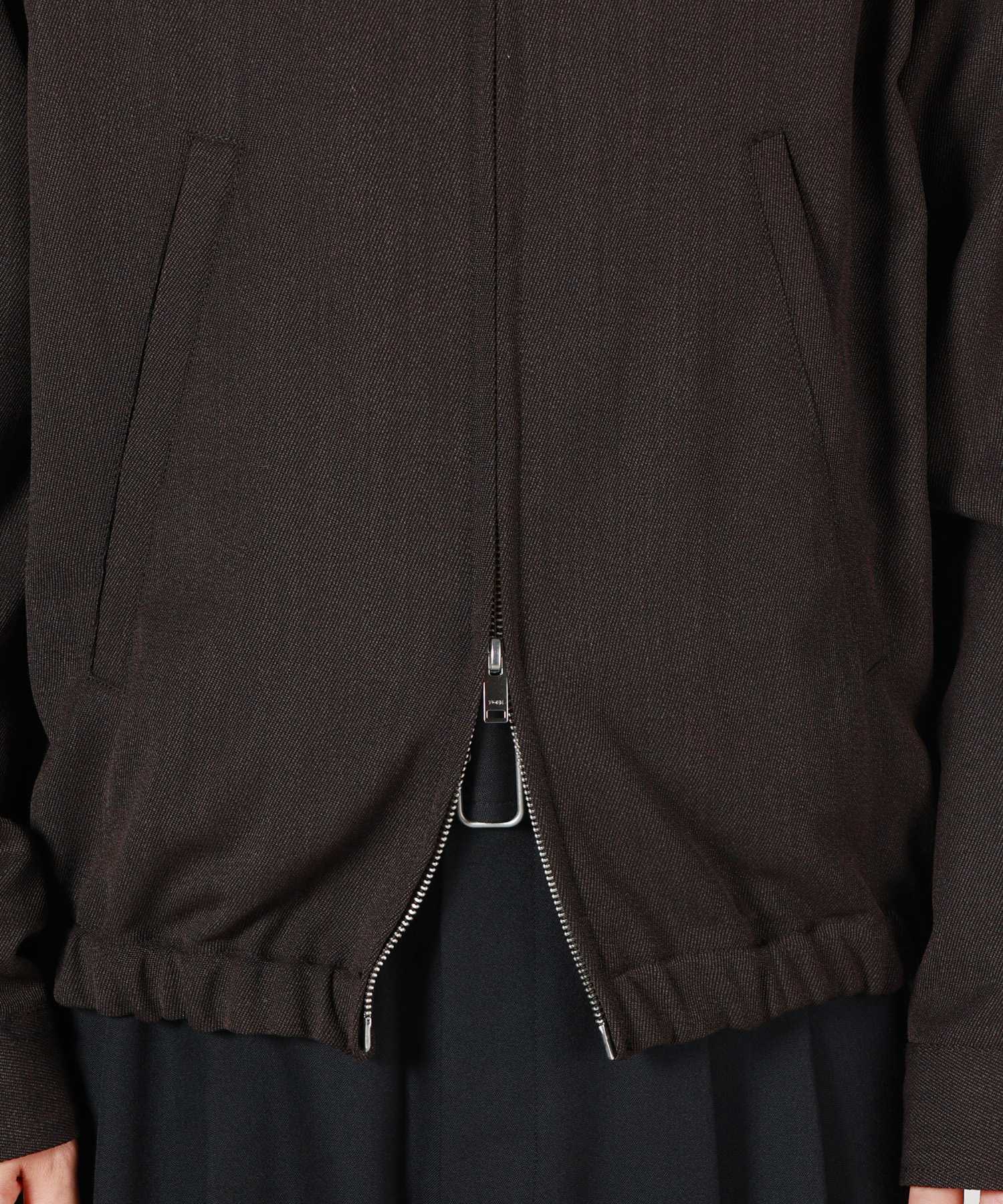 YOKE(ヨーク)】 Twisted Gabardine Zip Blouson｜PARIGOT ONLINE