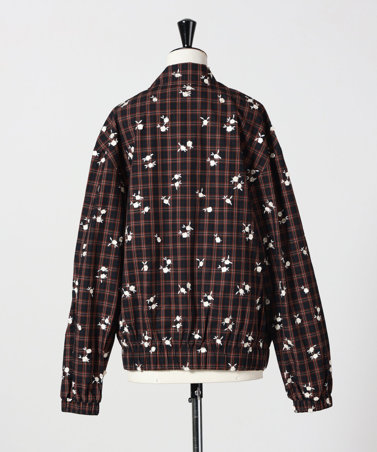 【新品】GANNI ガニー テーラードジャケット 金ボタン 千鳥格子柄 38 M GANNI(ガニー)】 Yarn Dyed Check Flower Bomber｜PARIGOT ONLINE
